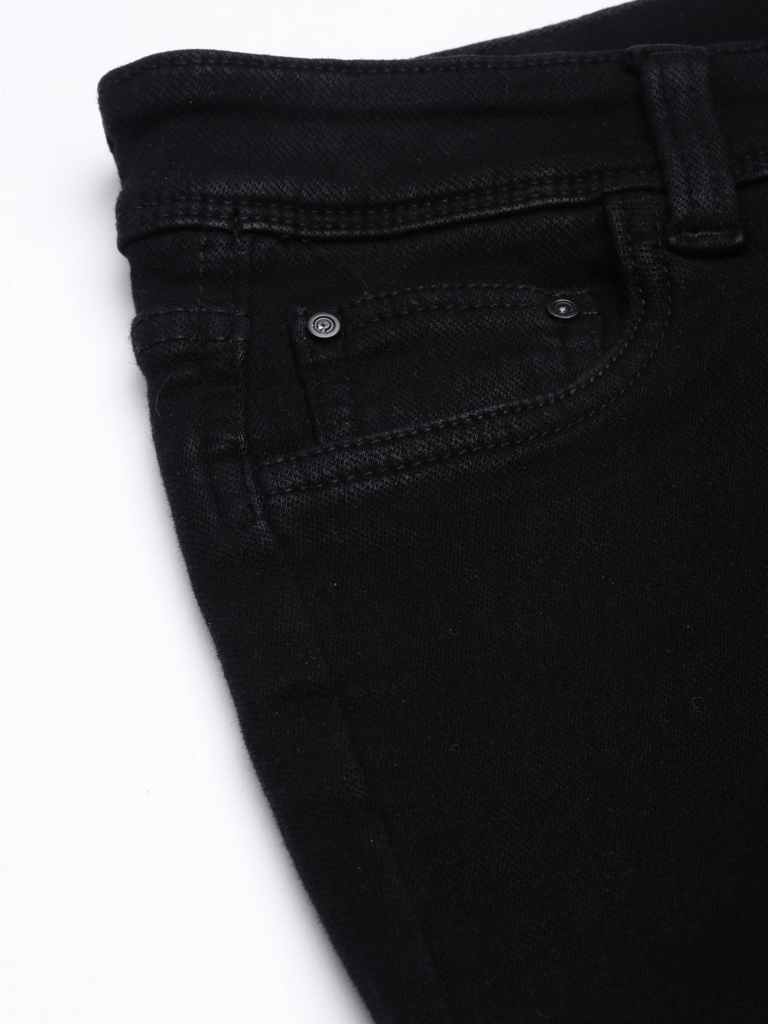 Women Slim Fit Denim Black Jean