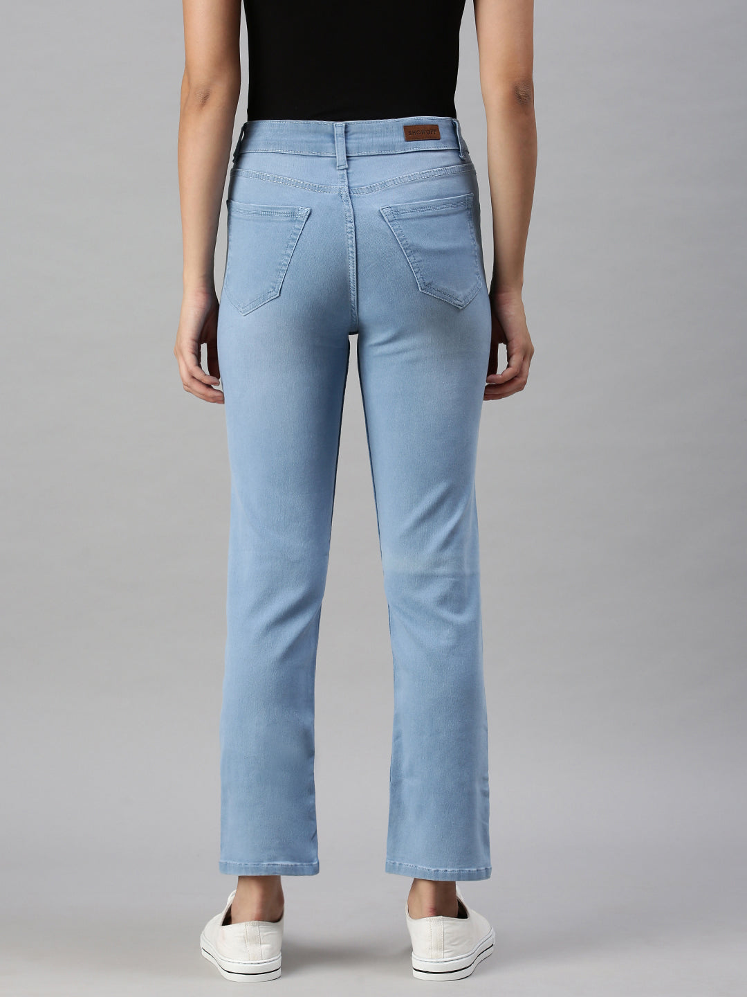 Women's Denim Straight Fit Blue Jeans