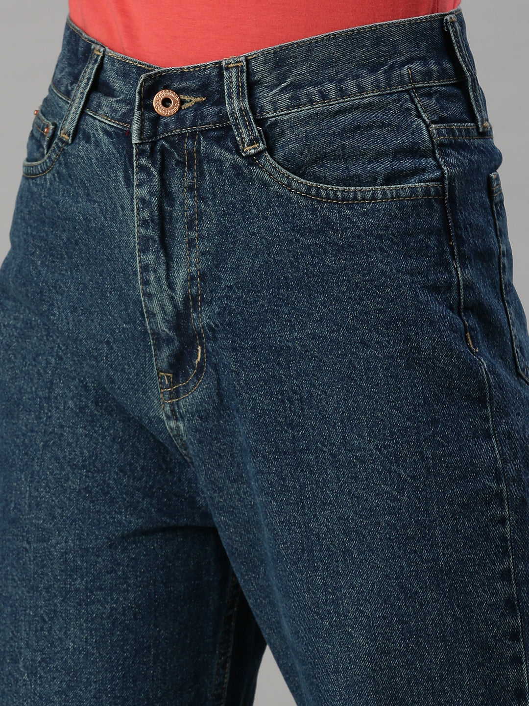 Women's Denim Wide Leg Blue Jeans