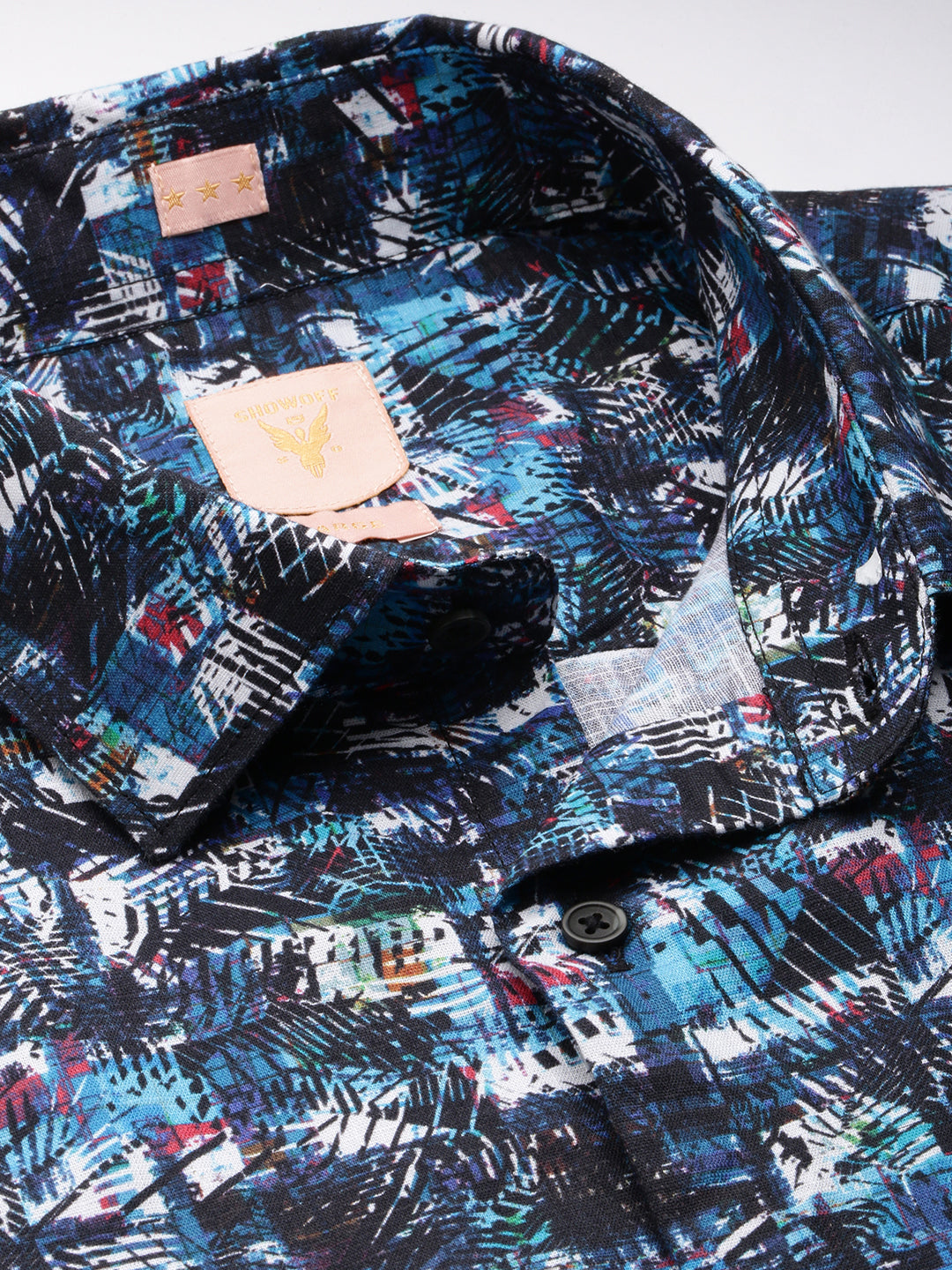 Men Multi Graphics Casual Shirt