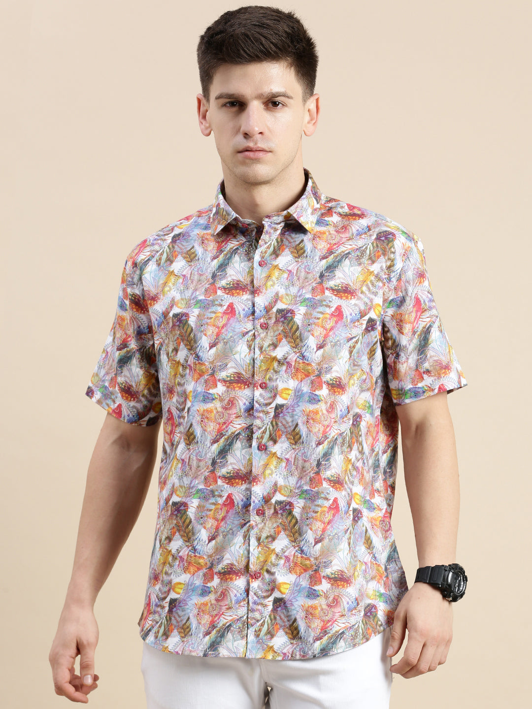 Men Multi Floral Casual Shirt