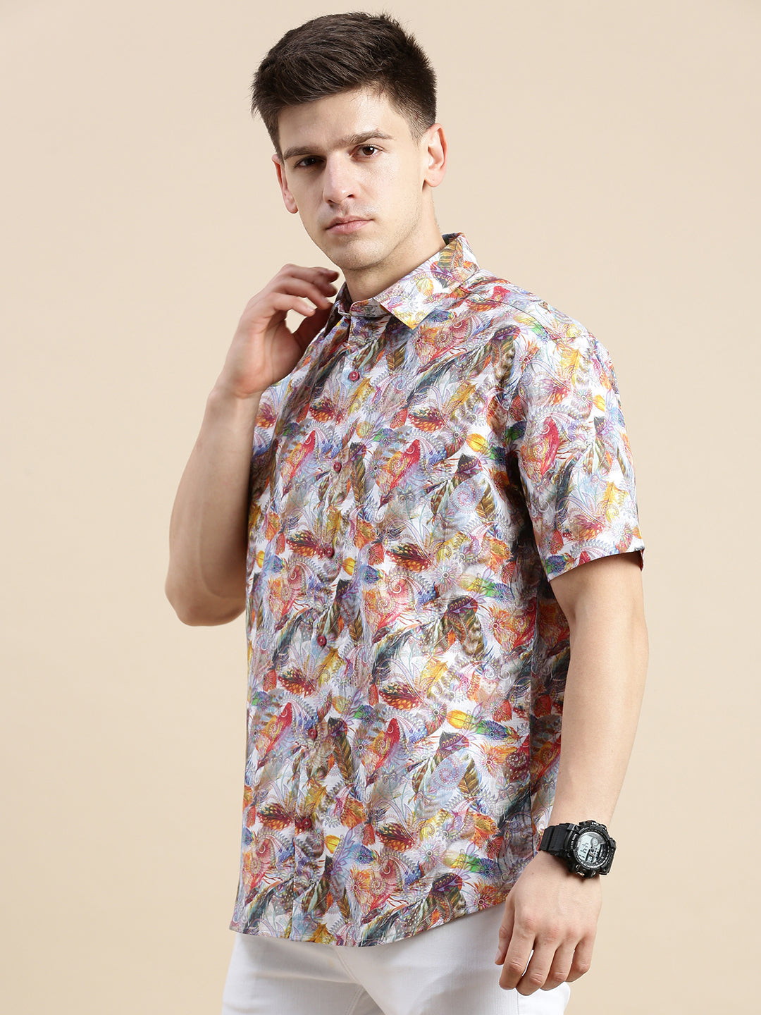 Men Multi Floral Casual Shirt