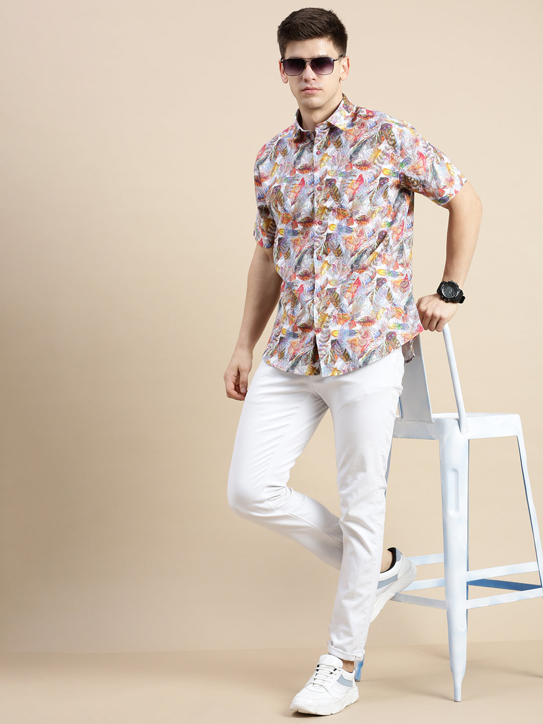 Men Multi Floral Casual Shirt