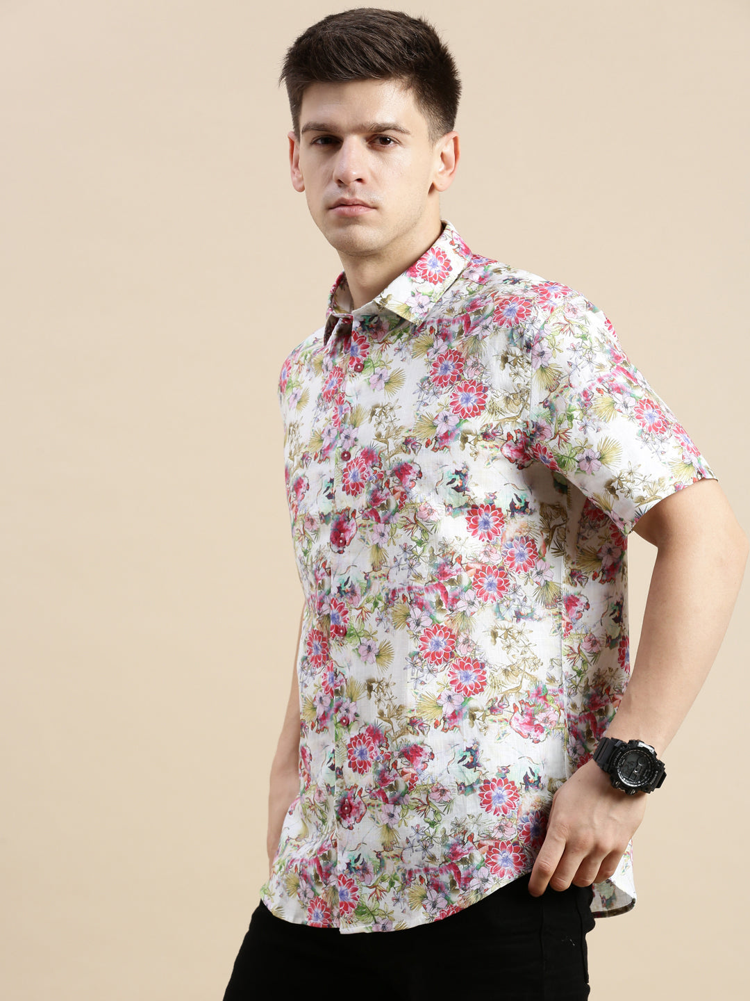 Men Multi Floral Casual Shirt