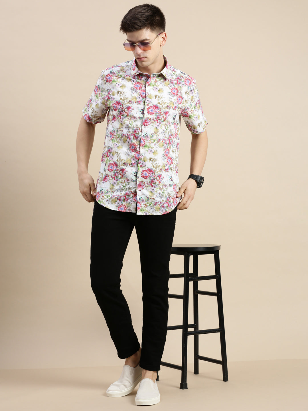 Men Multi Floral Casual Shirt