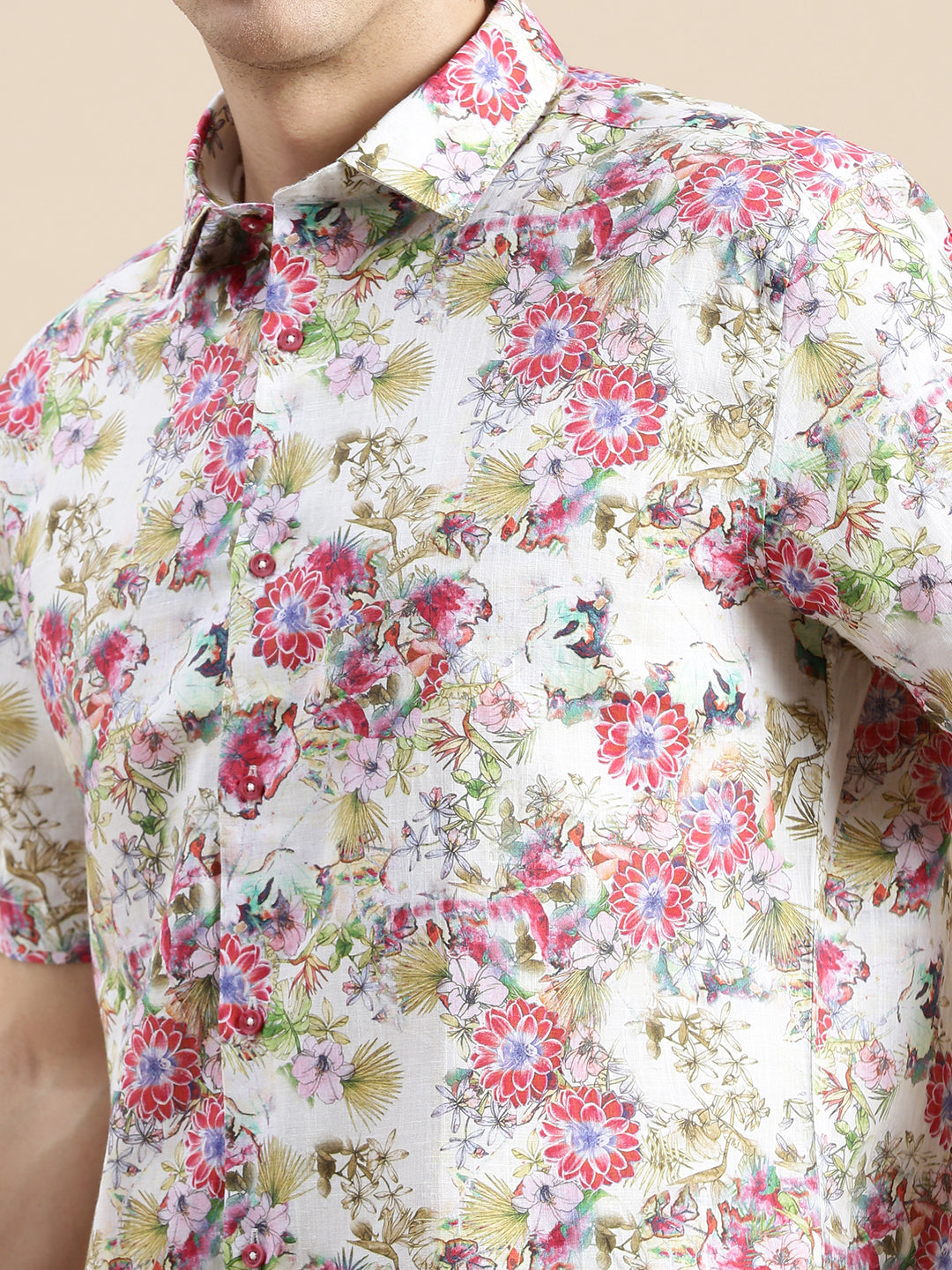 Men Multi Floral Casual Shirt