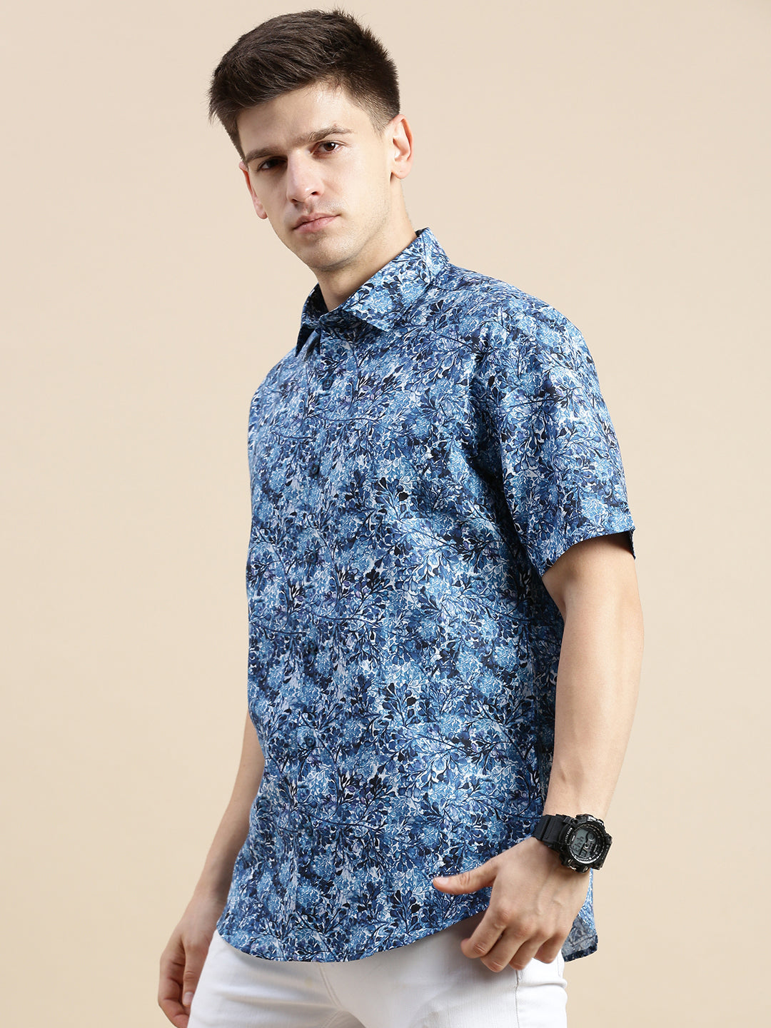 Men Multi Tropical Casual Shirt