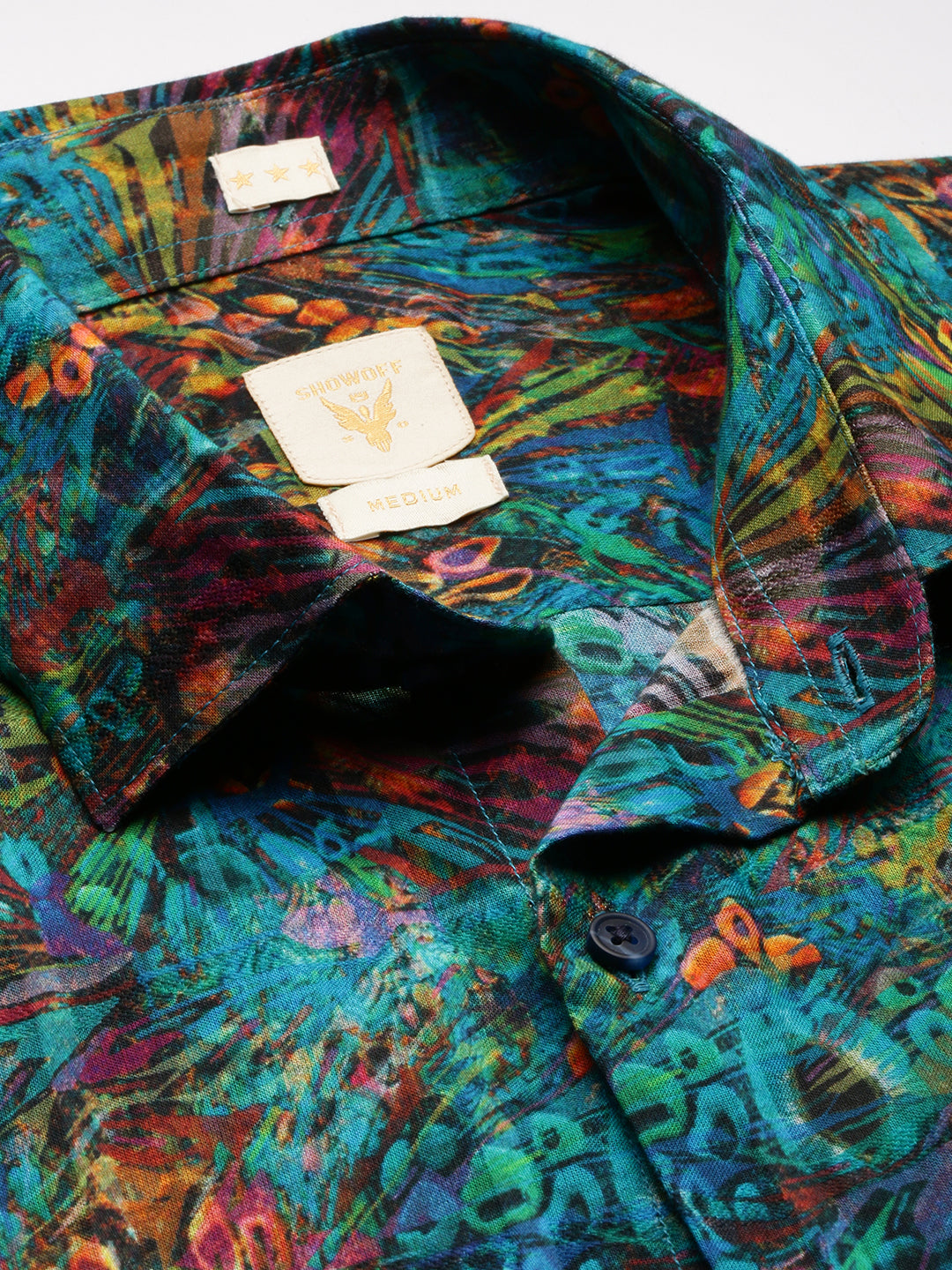 Men Multi Graphics Casual Shirt