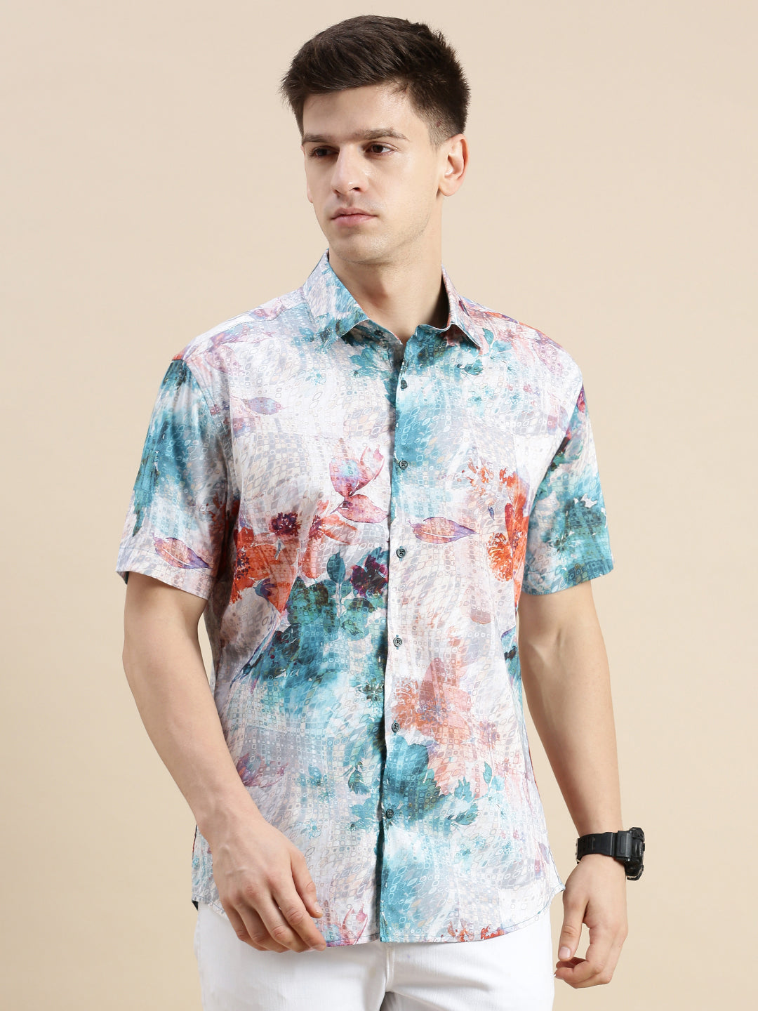 Men Multi Floral Casual Shirt