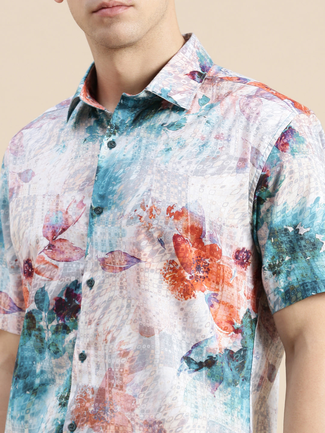 Men Multi Floral Casual Shirt