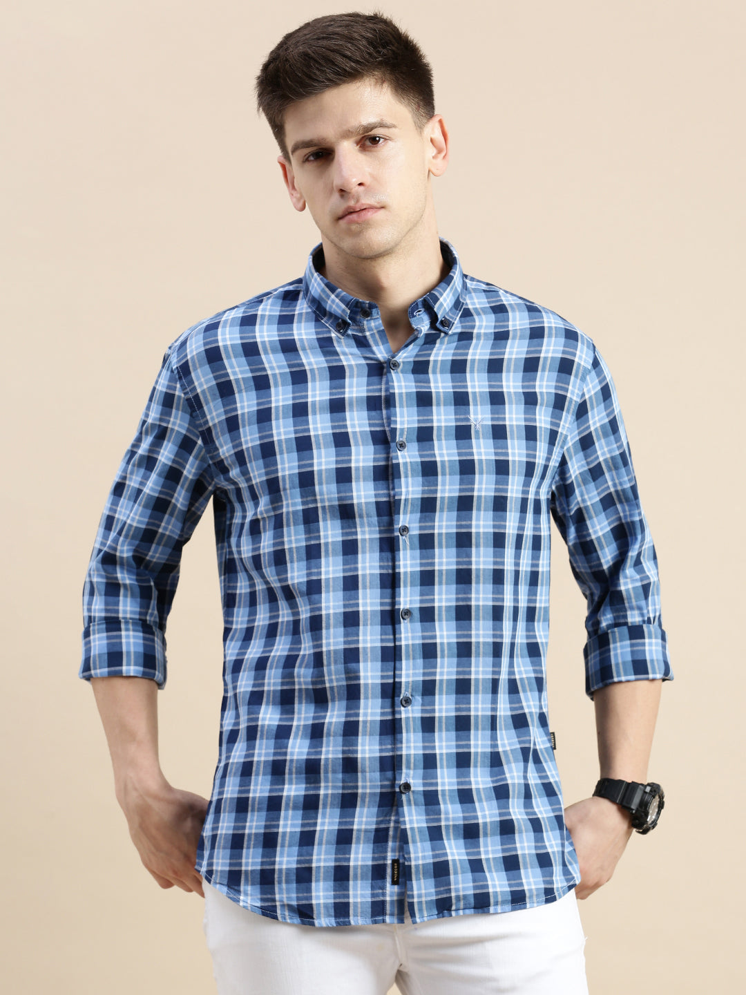 Men Multi Checked Casual Shirt