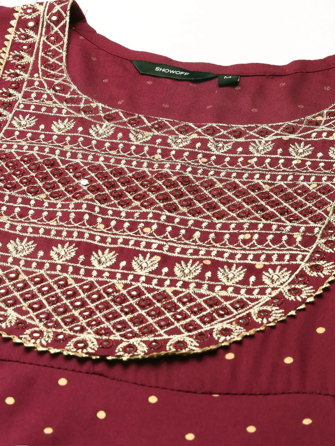 Women's Purple Printed Kurta Set