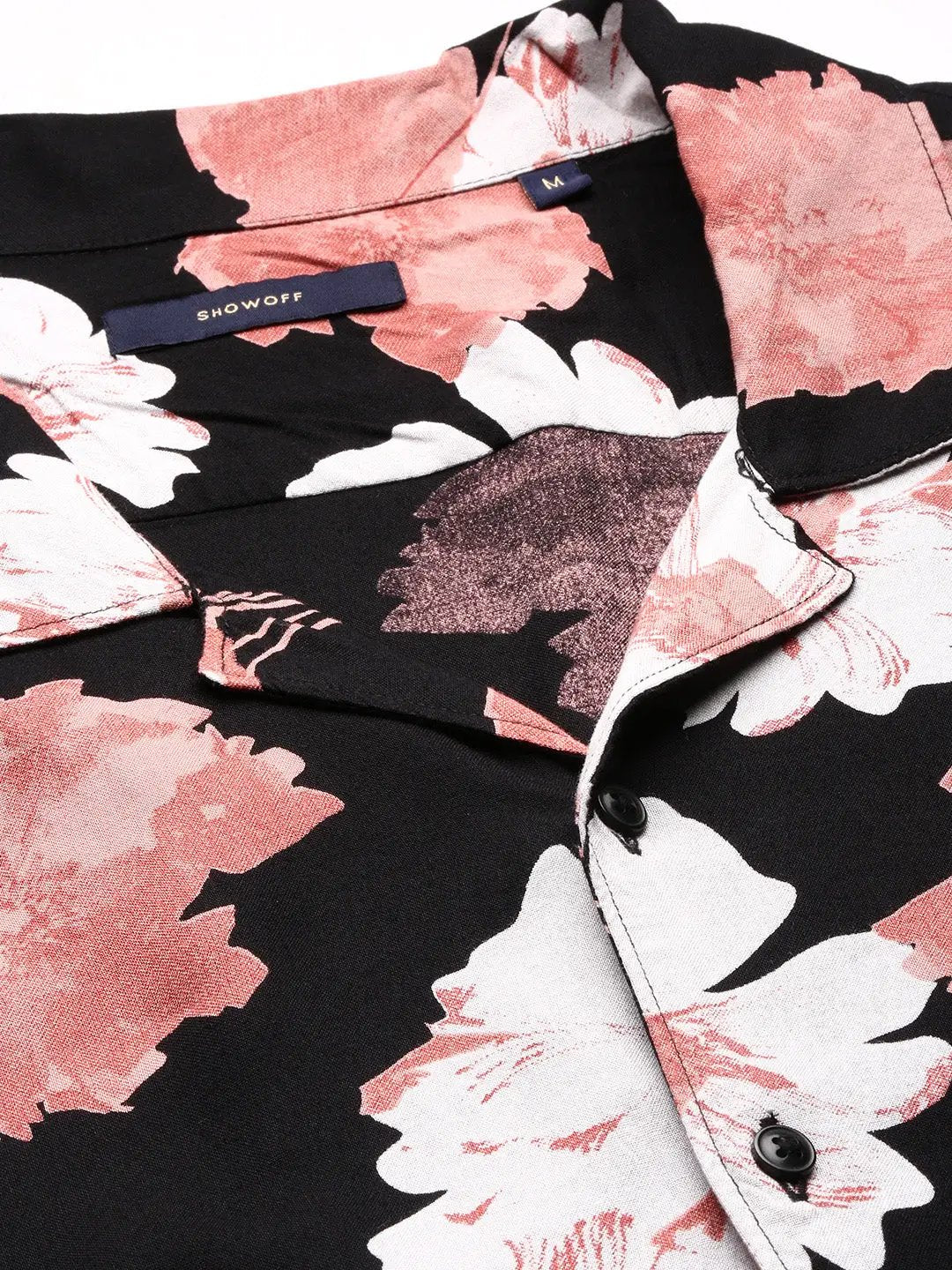 Men's Black Printed Co-Ordss Set - from SHOWOFFFF