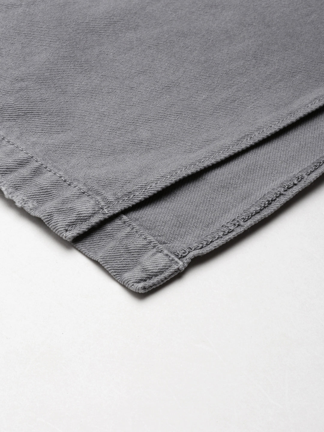 Women's Grey Solid A-Line Skirt