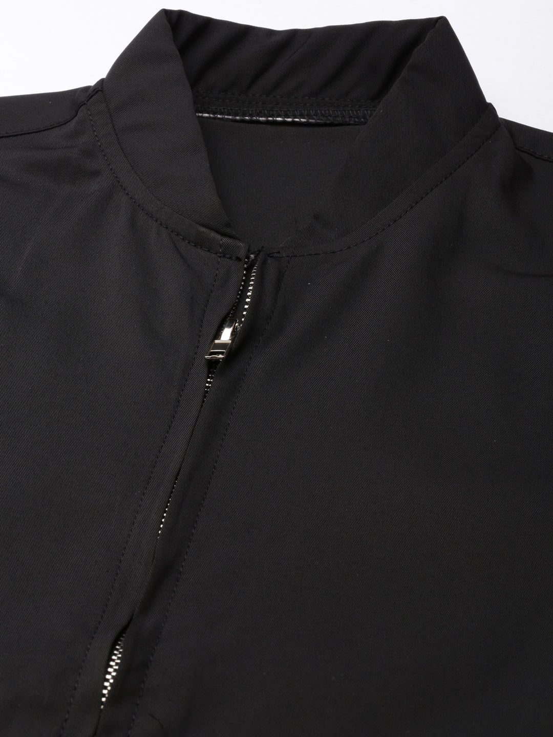 Women Black Solid Tracksuit