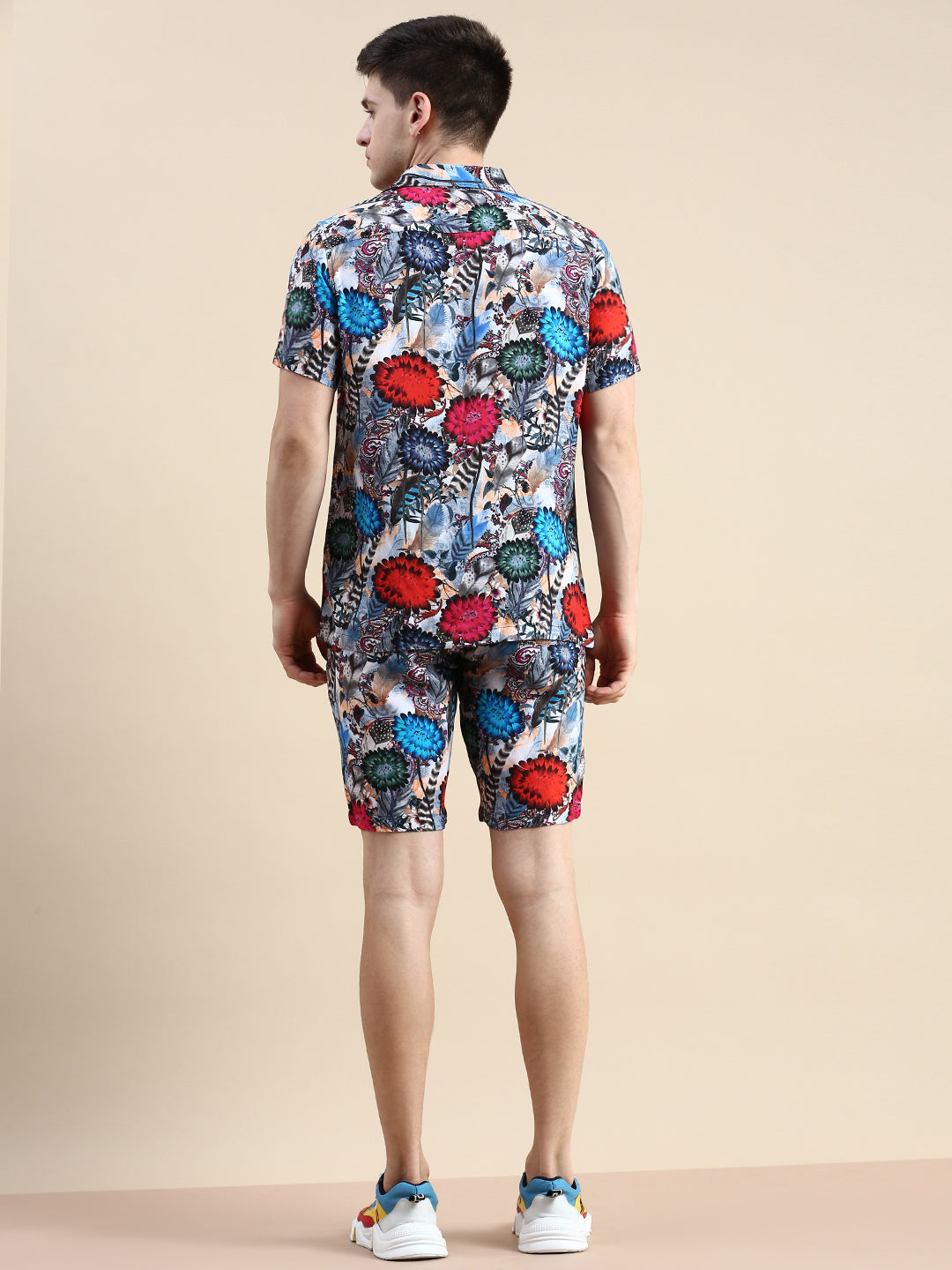 Men Multi Printed Casual Co ord Set