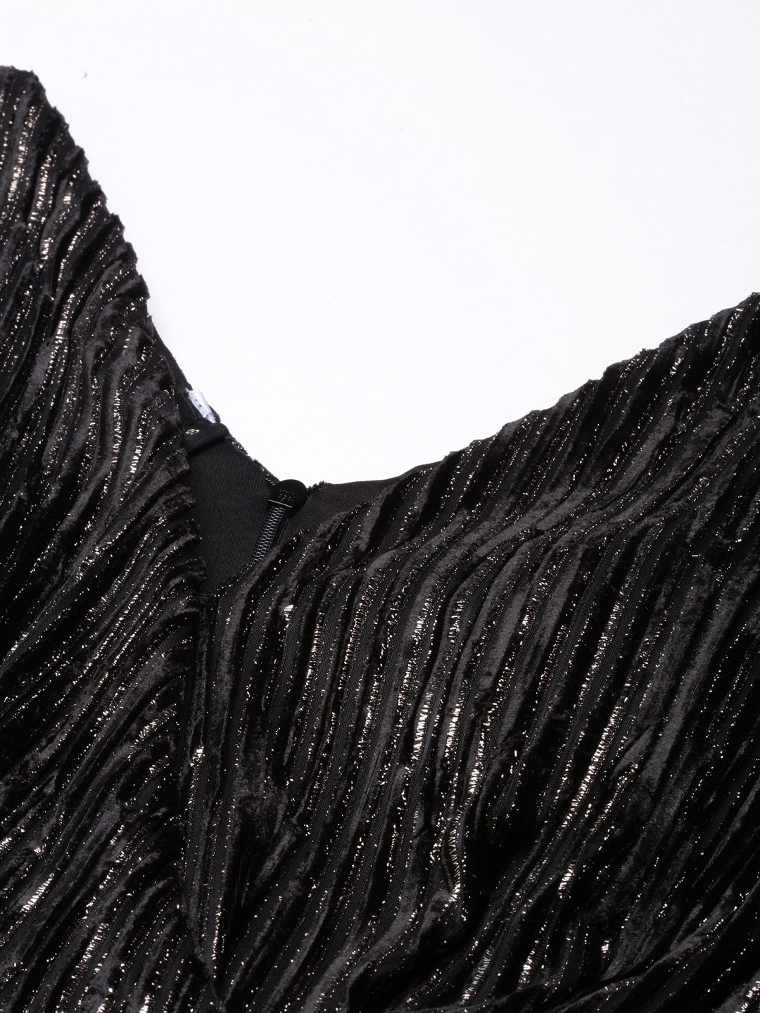 Women's Black Striped Maxi Dress