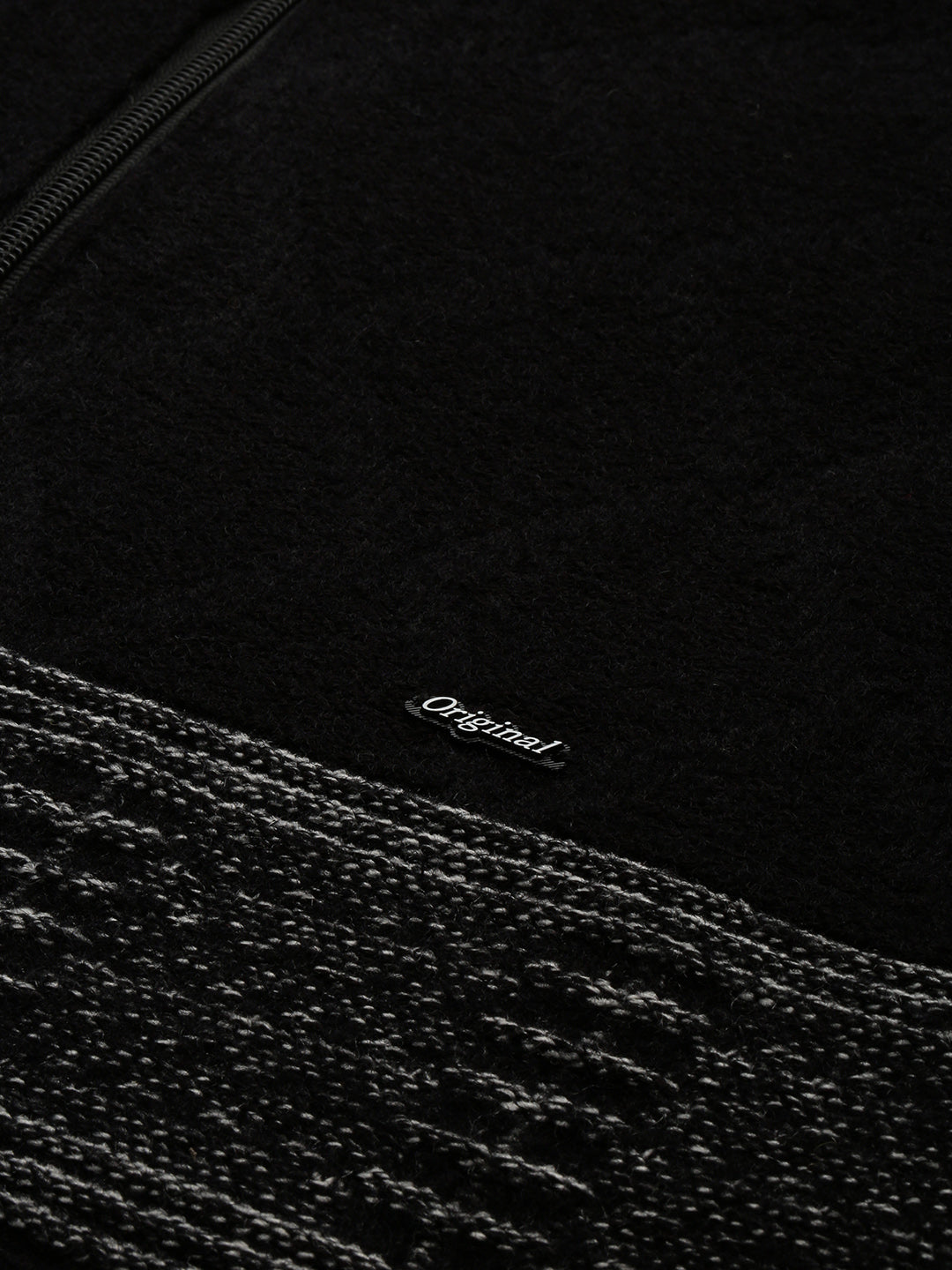 Men's Black Knitted Casual Sweaters