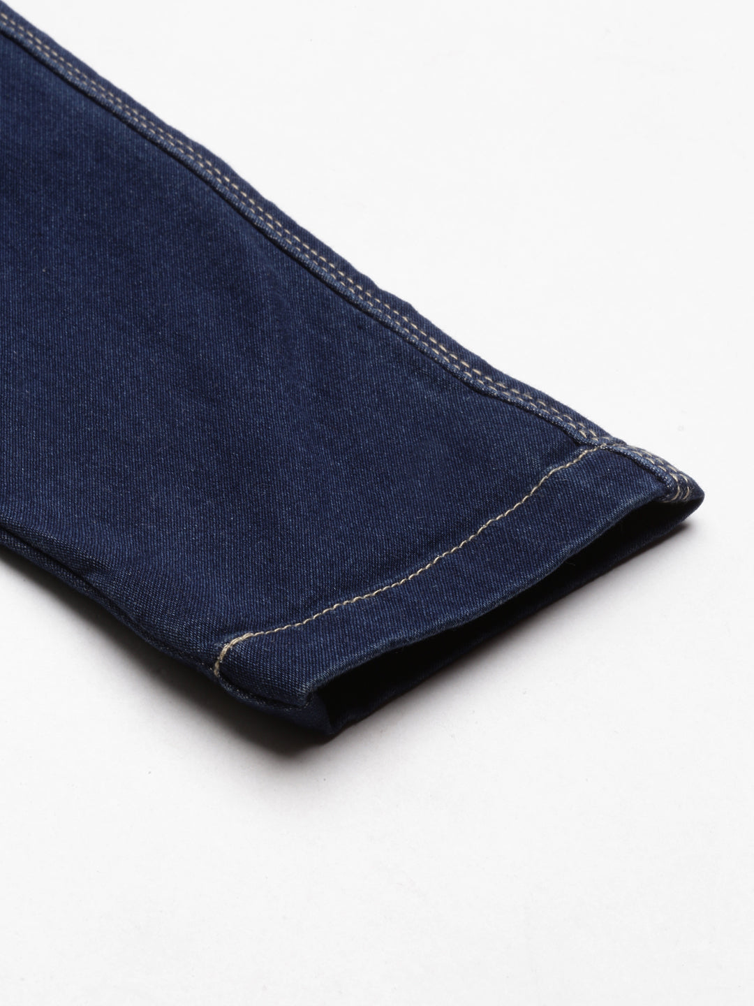 Women's Navy Blue Jean Skinny Fit High-Rise Stretchable Jeans