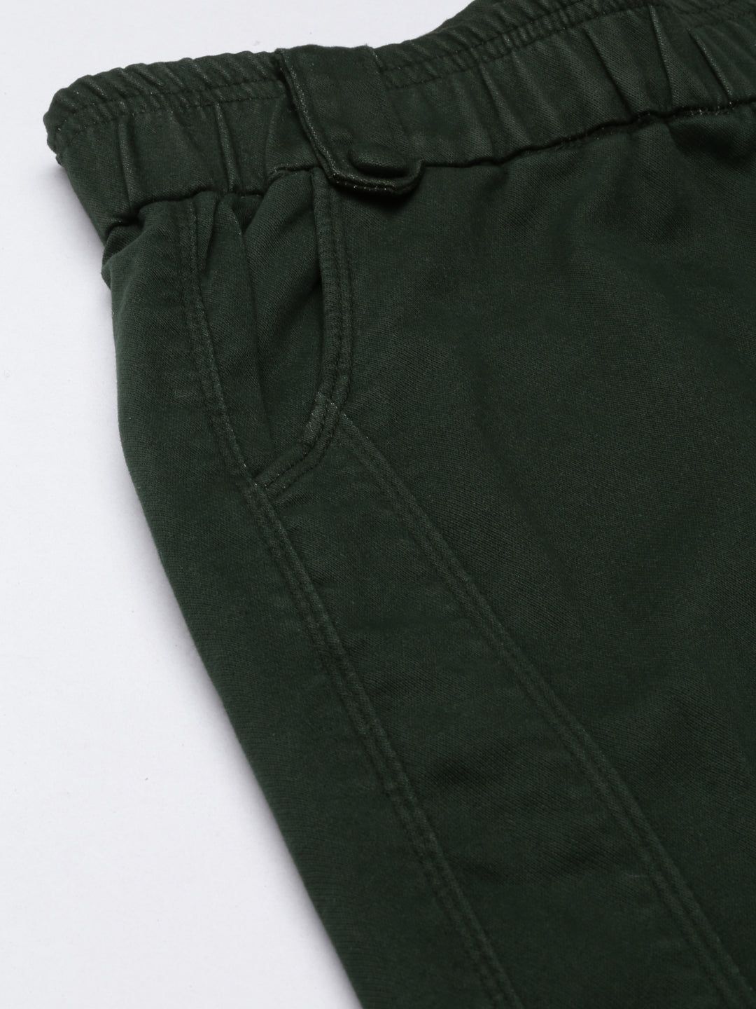 Women Olive Solid Trouser