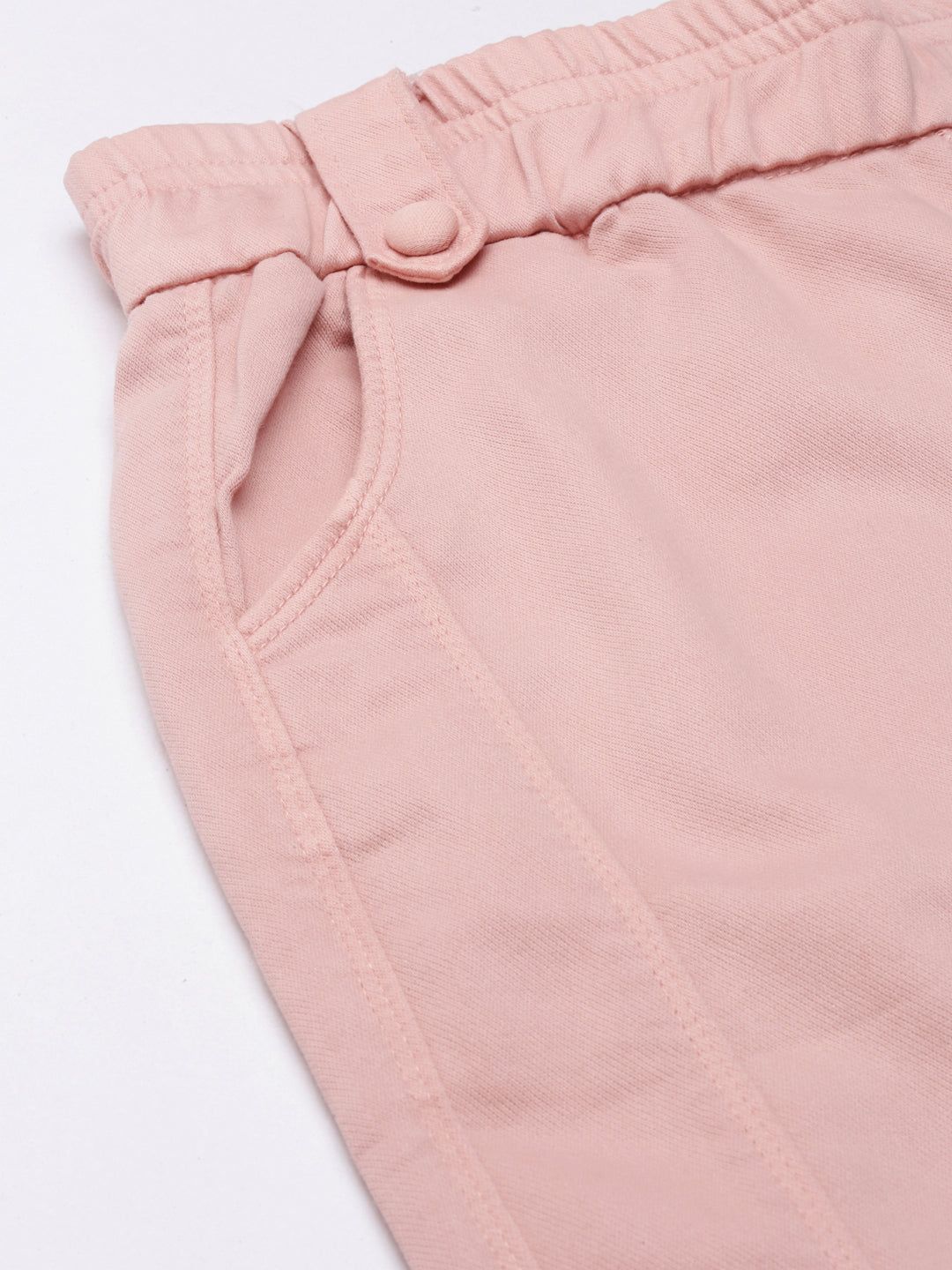 Women Peach Solid Trouser