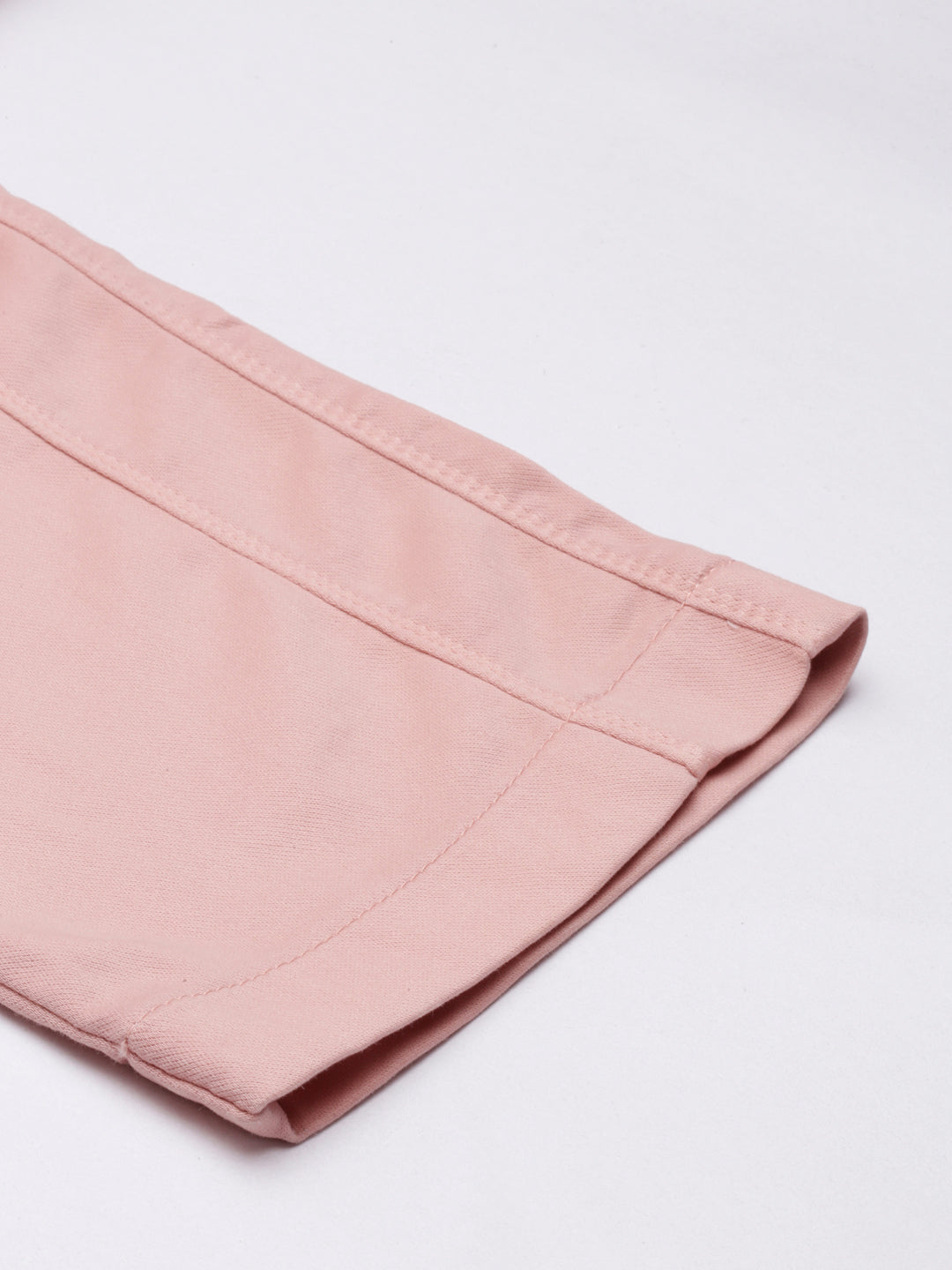 Women Peach Solid Trouser