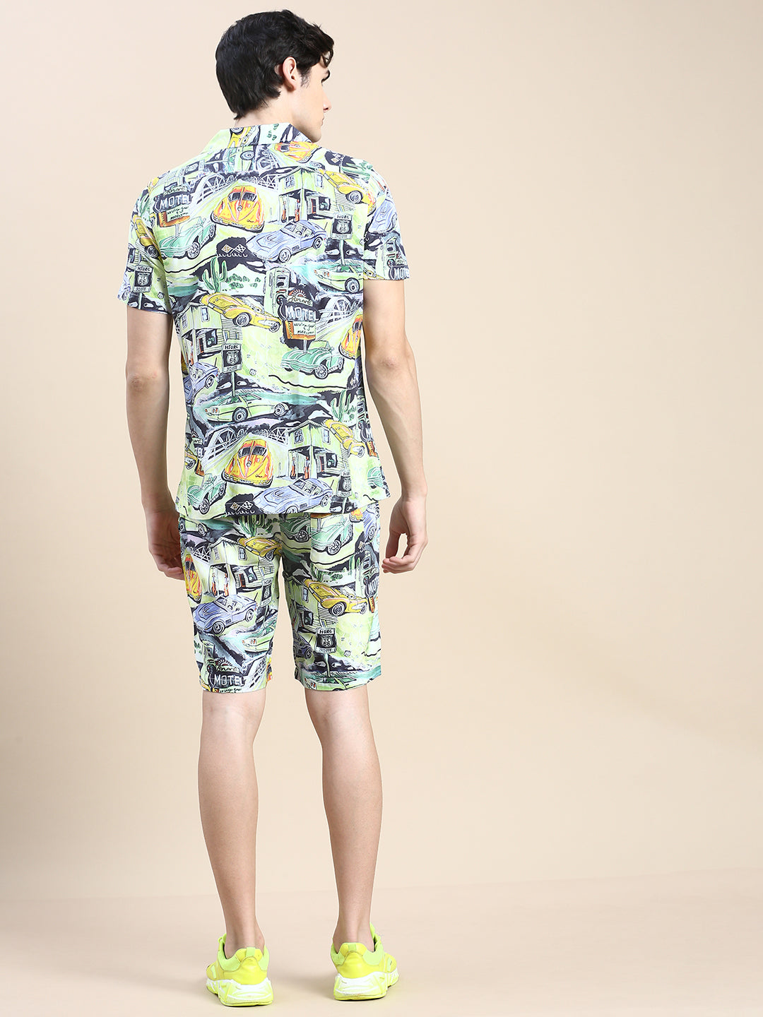 Men Multi Printed Casual Co ord Set