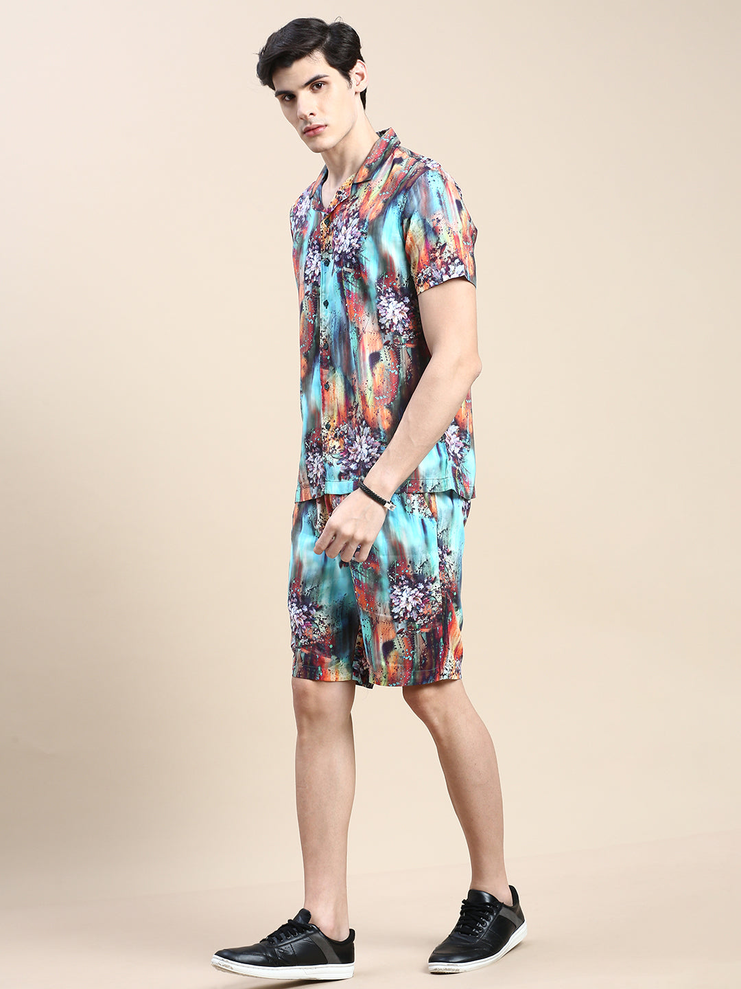 Men Multi Printed Casual Co ord Set