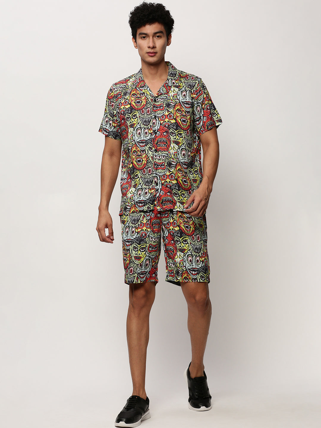 Men Multi Printed Casual Co ords