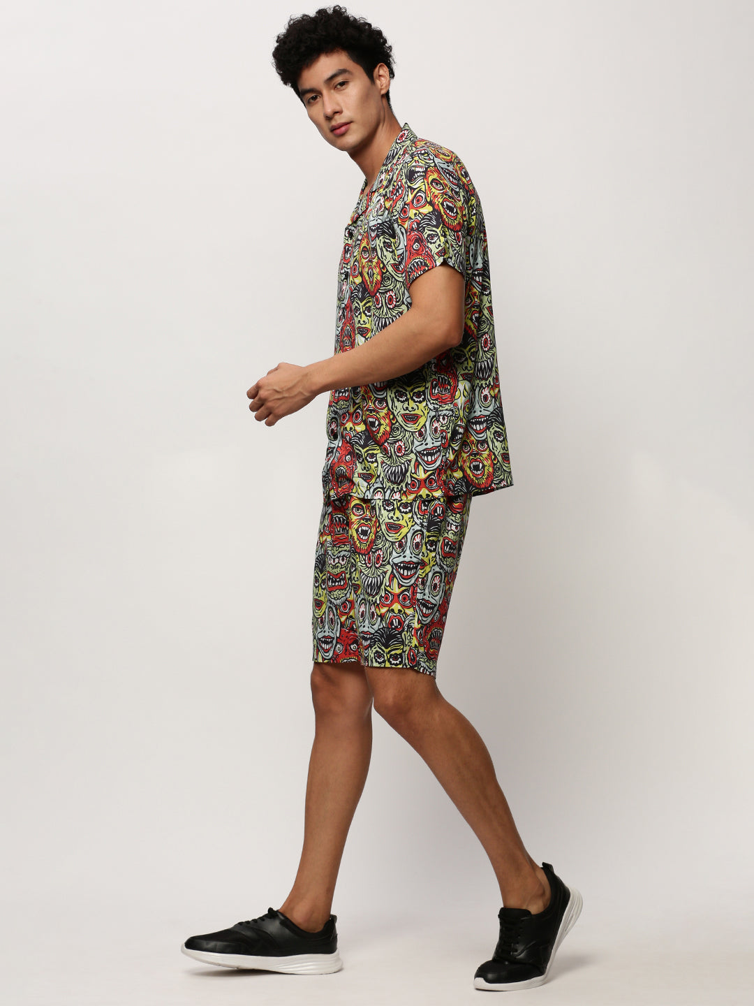 Men Multi Printed Casual Co ords