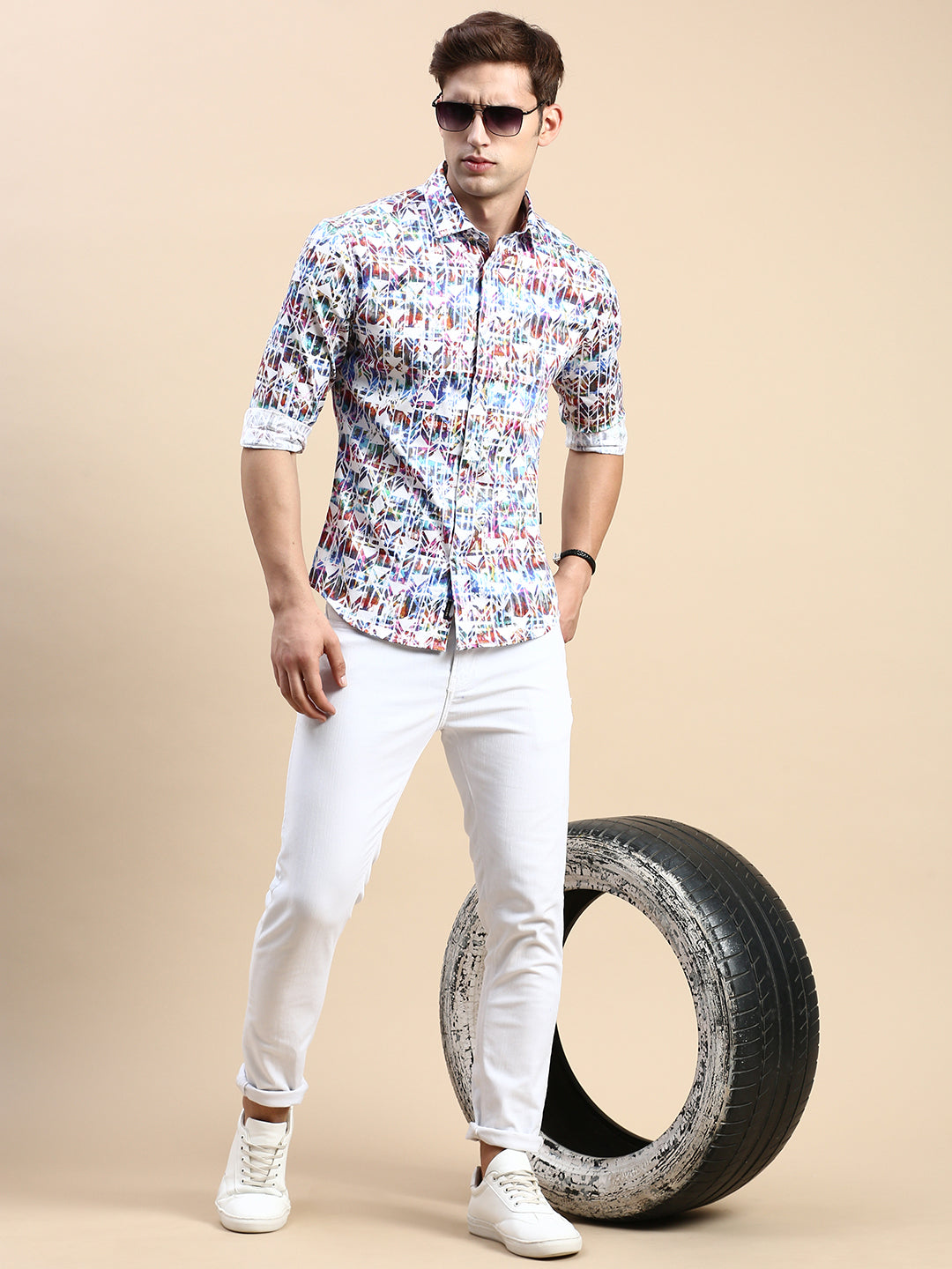 Men Multi Printed Casual Shirt