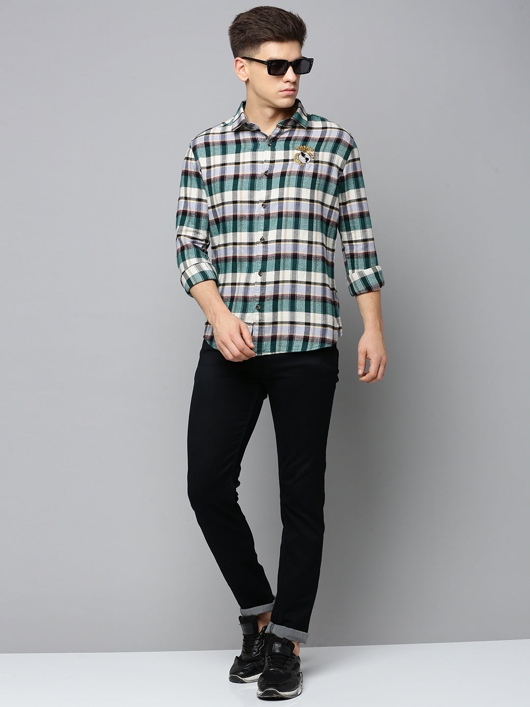 Men Multi Checked Casual Shirt