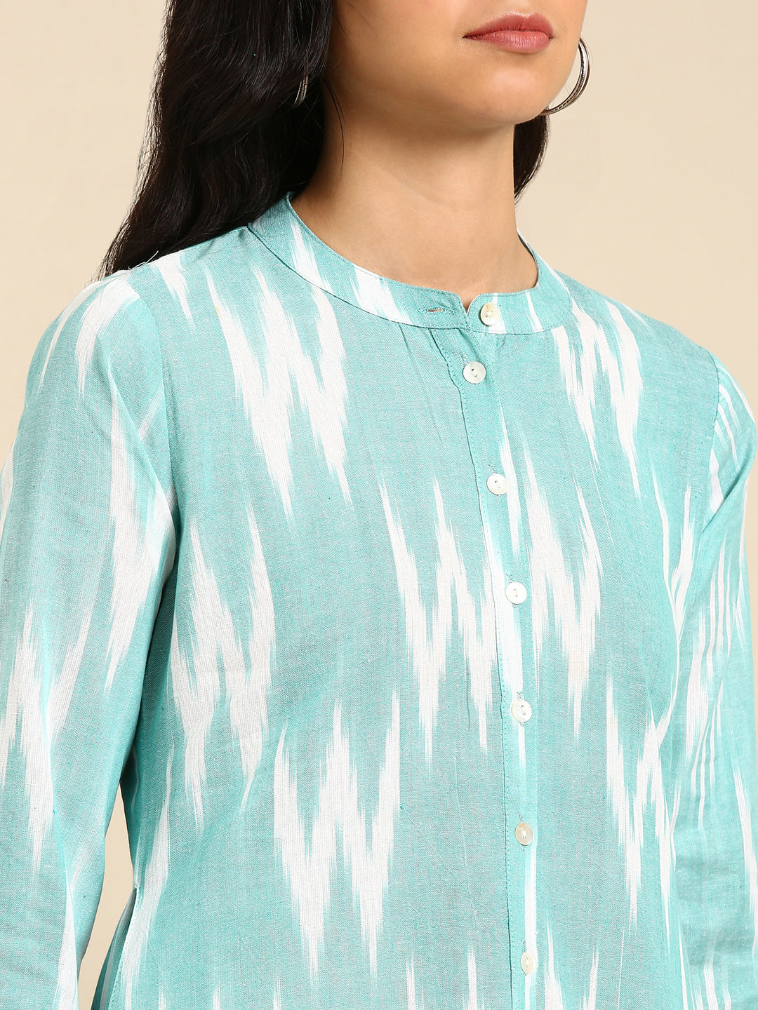 Women's Green Solid Kurta Set