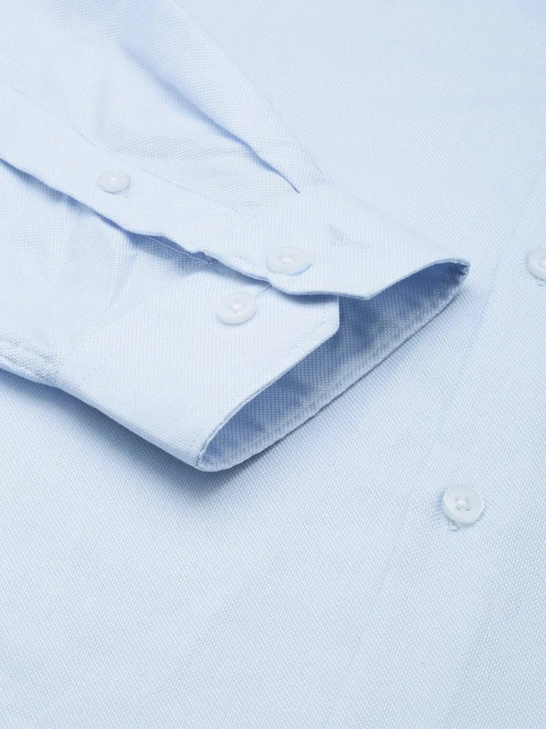 Men's Blue Striped Formal Shirt