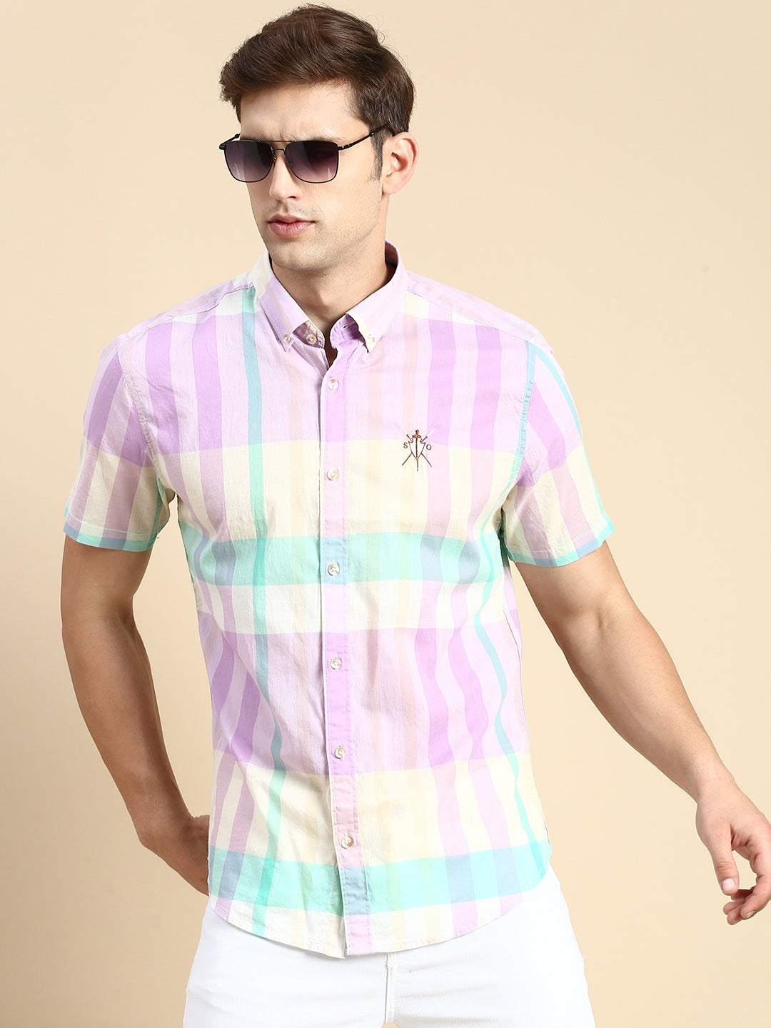 Men Multi Checked Casual Shirt