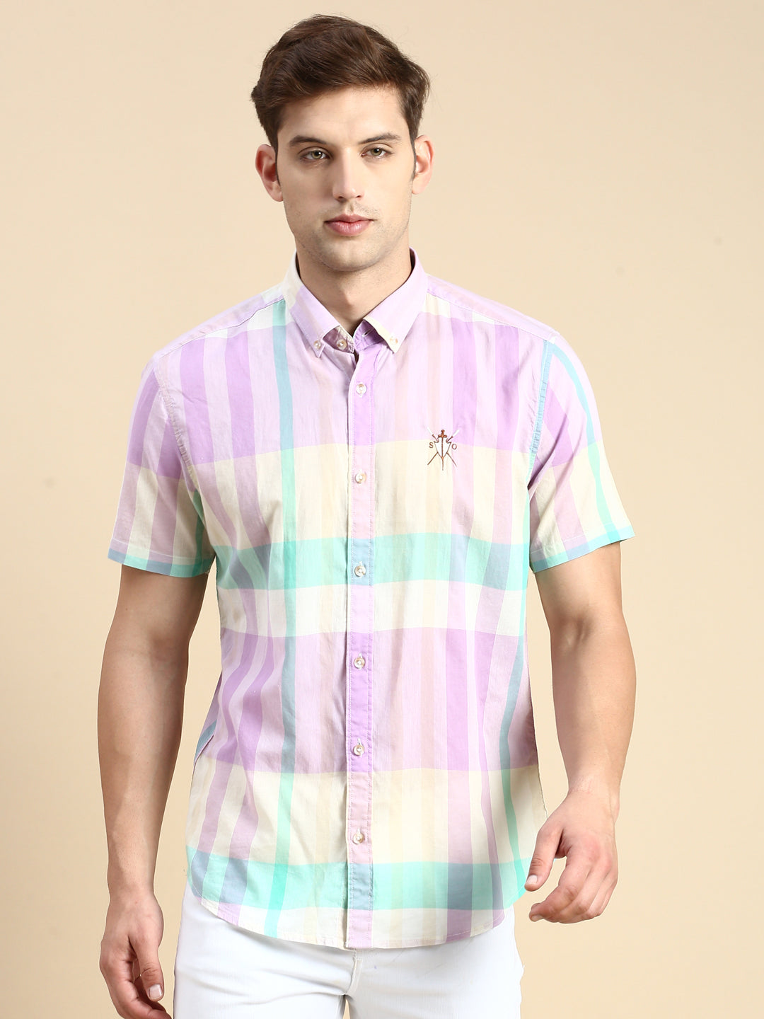 Men Multi Checked Casual Shirt