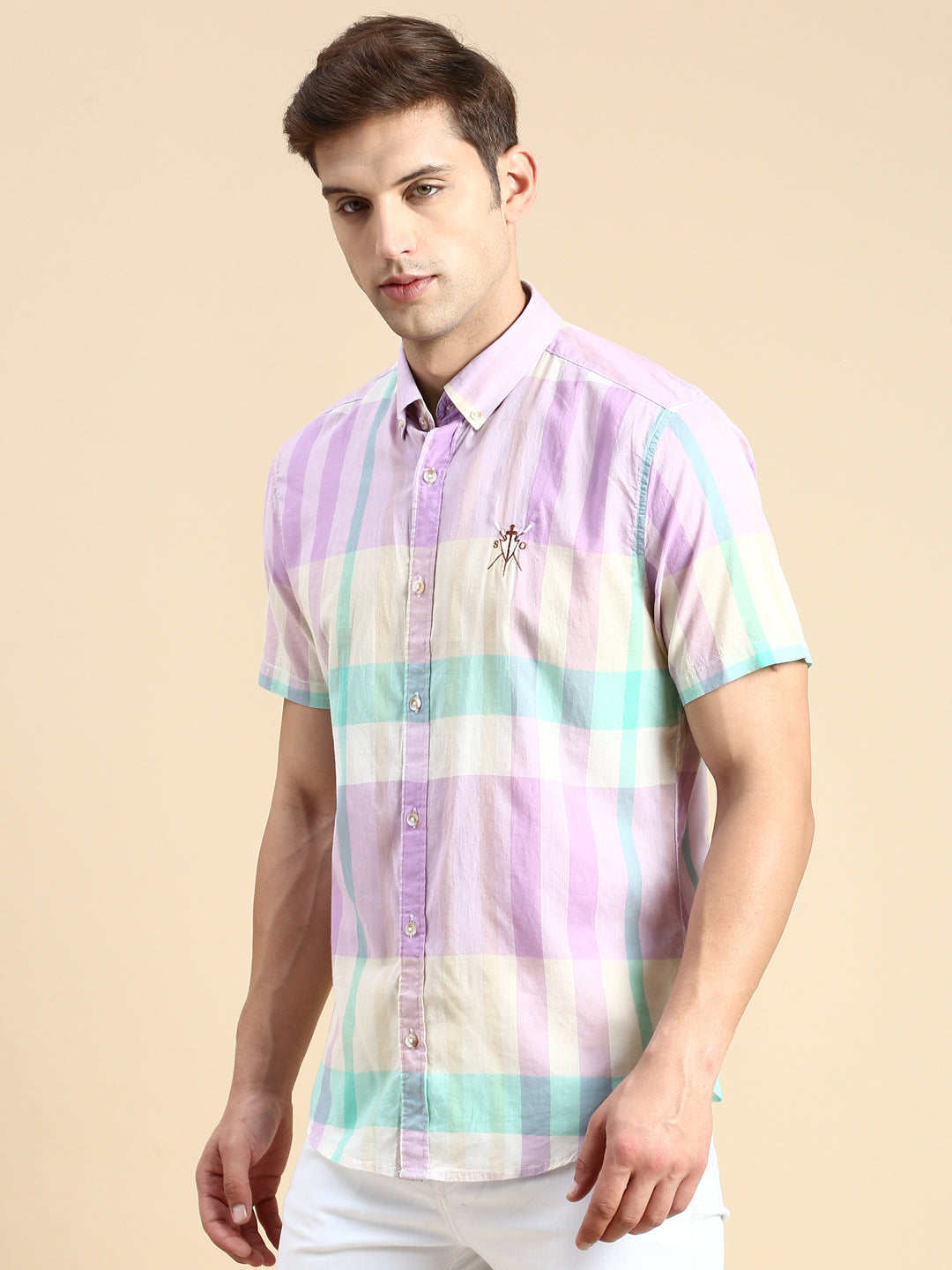 Men Multi Checked Casual Shirt