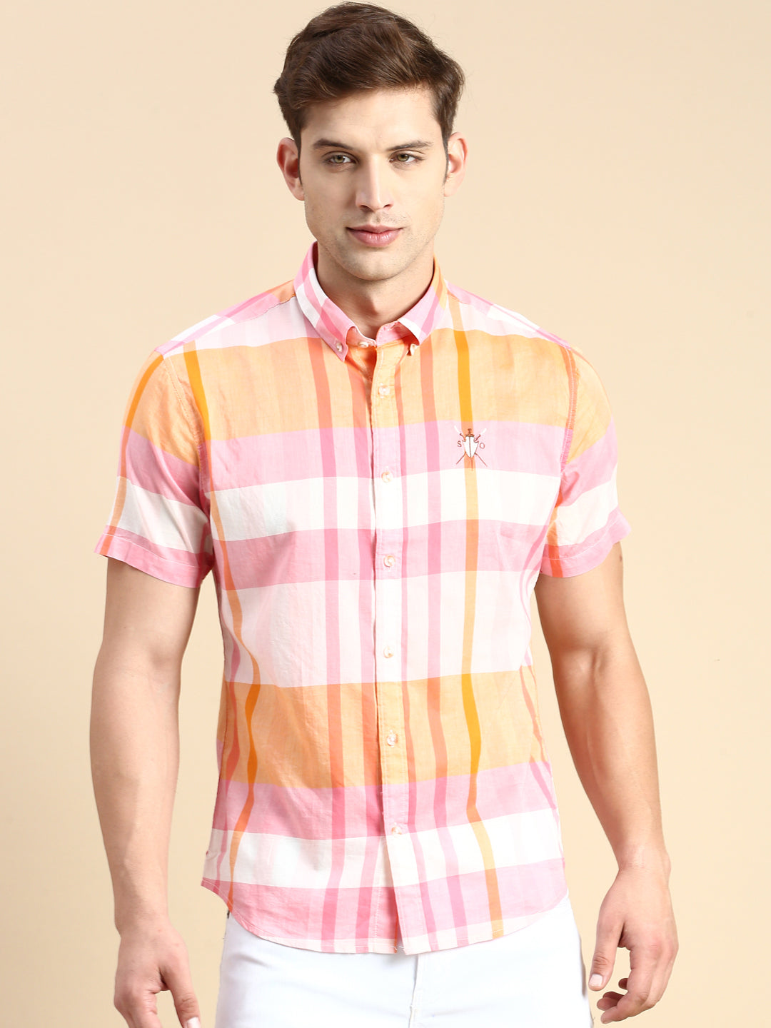 Men Multi Checked Casual Shirt