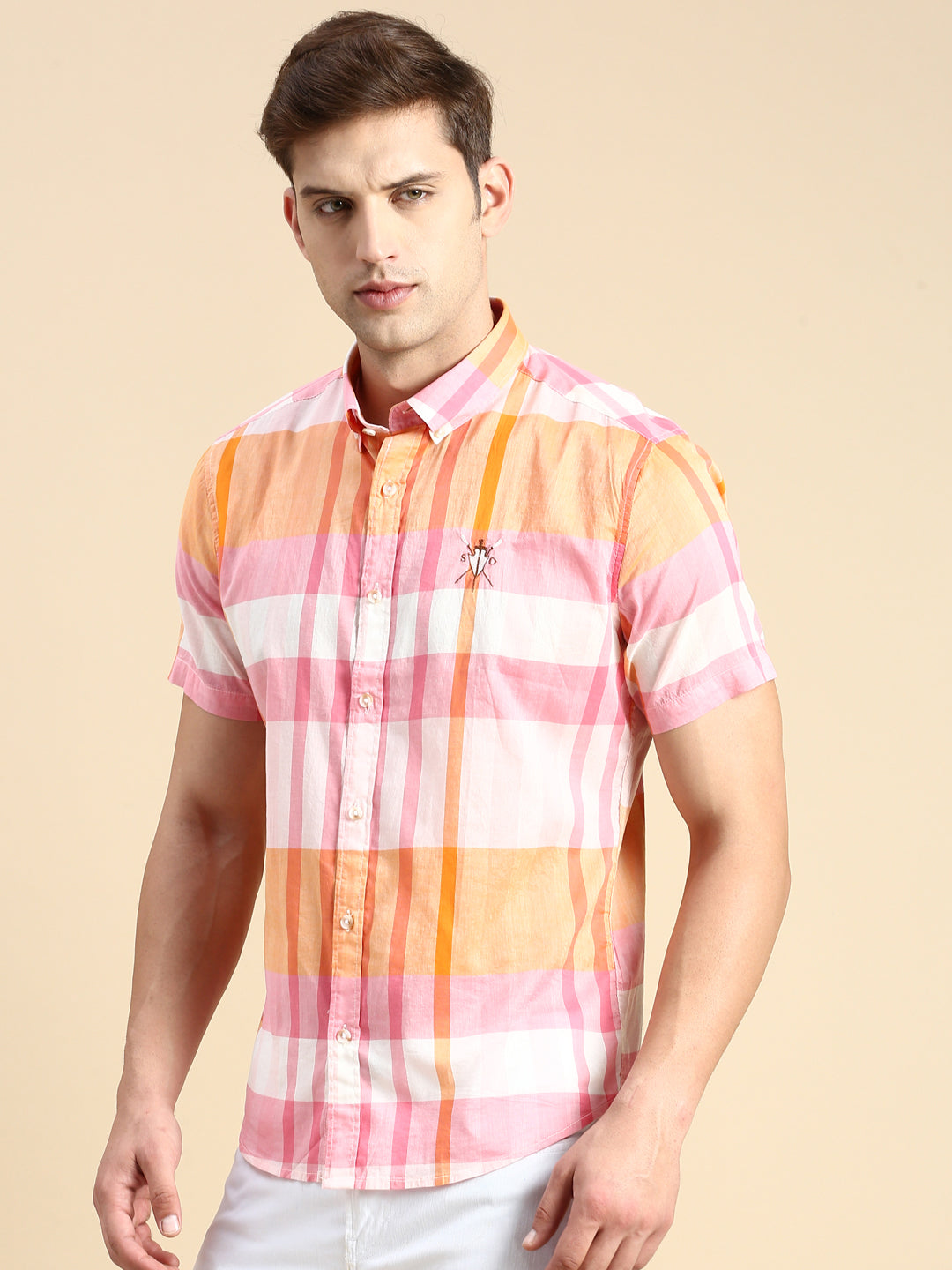 Men Multi Checked Casual Shirt