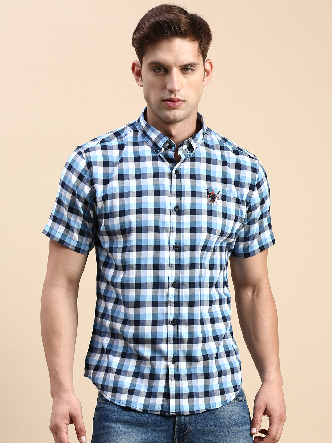 Men Multi Checked Casual Shirt