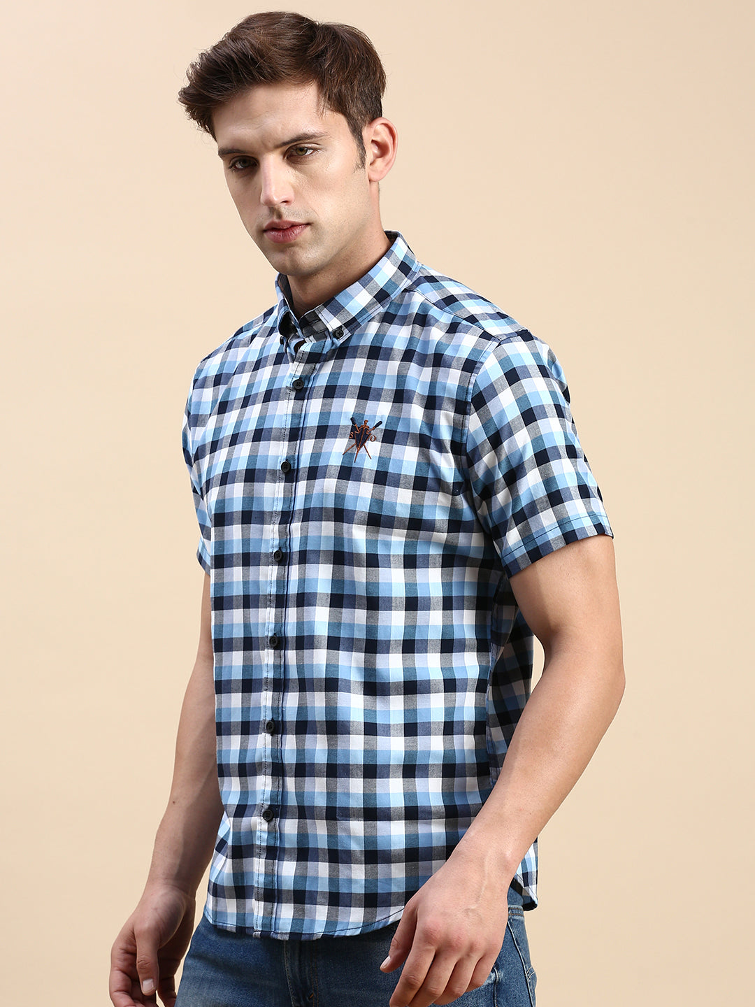 Men Multi Checked Casual Shirt