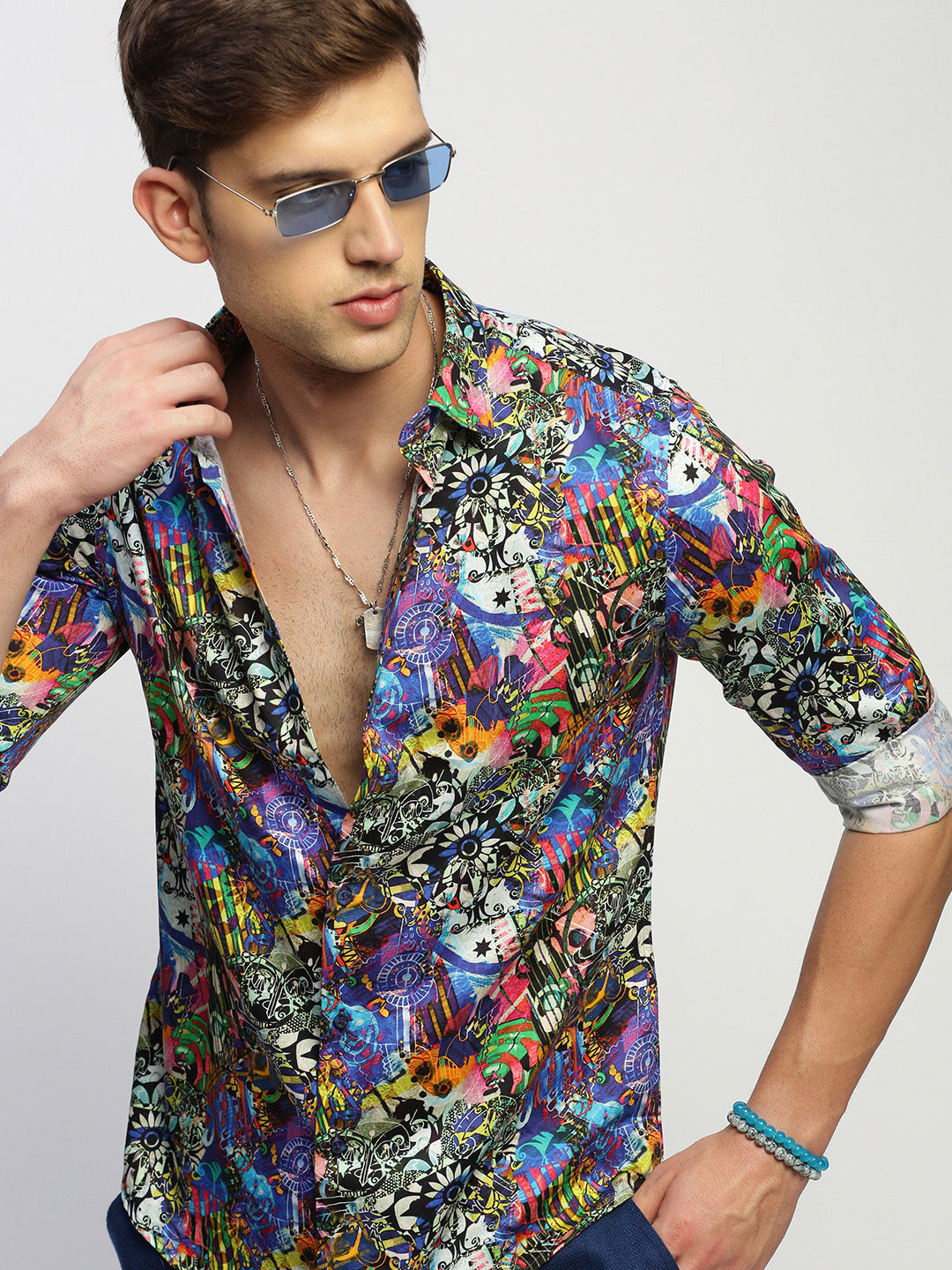 Men Multi Printed Shirt