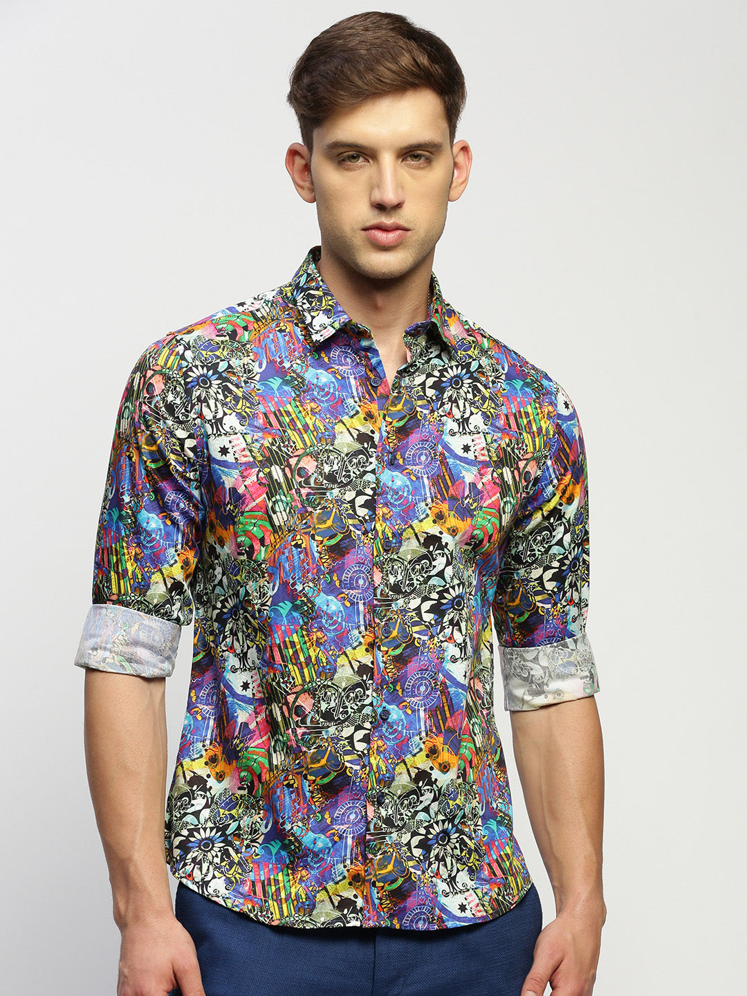 Men Multi Printed Shirt