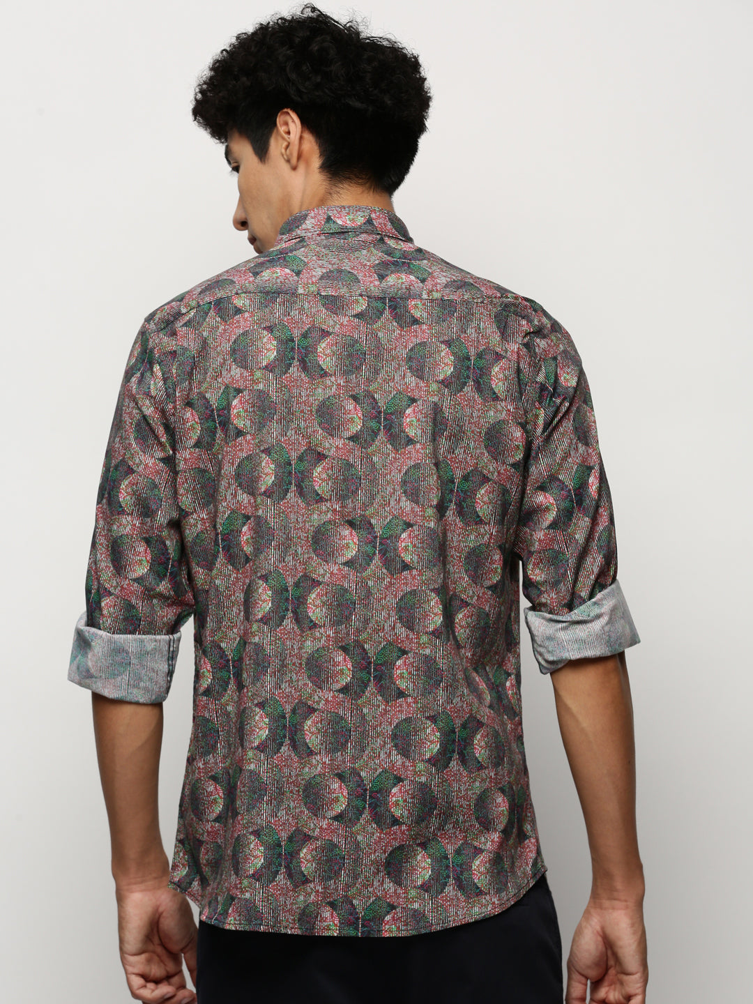 Men Multi Geometrical Shirt