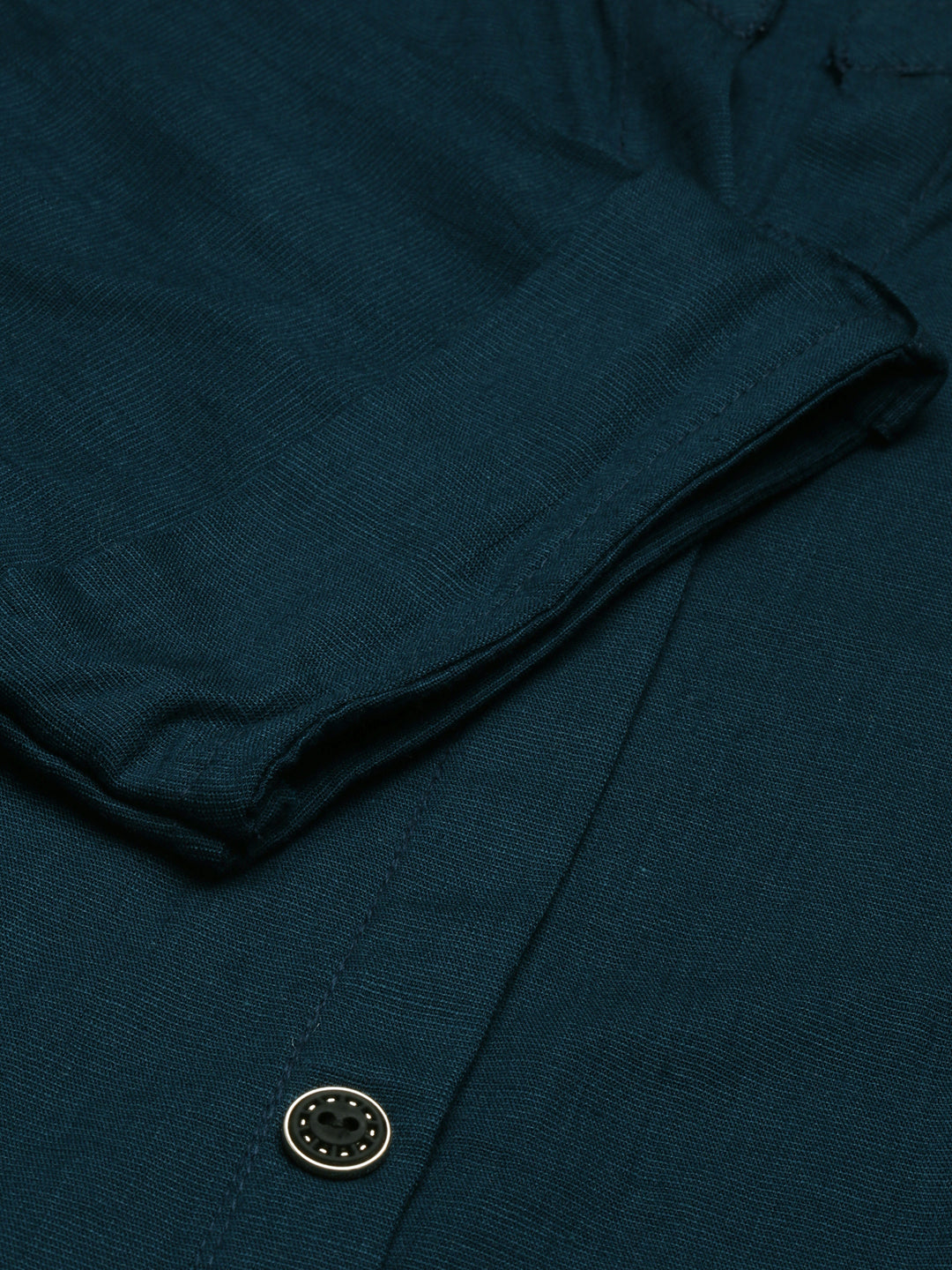 Women's Blue Solid Kurta Set