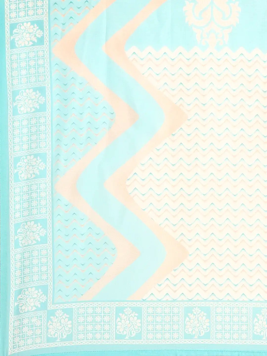 Women's Blue Printed Kurta Set