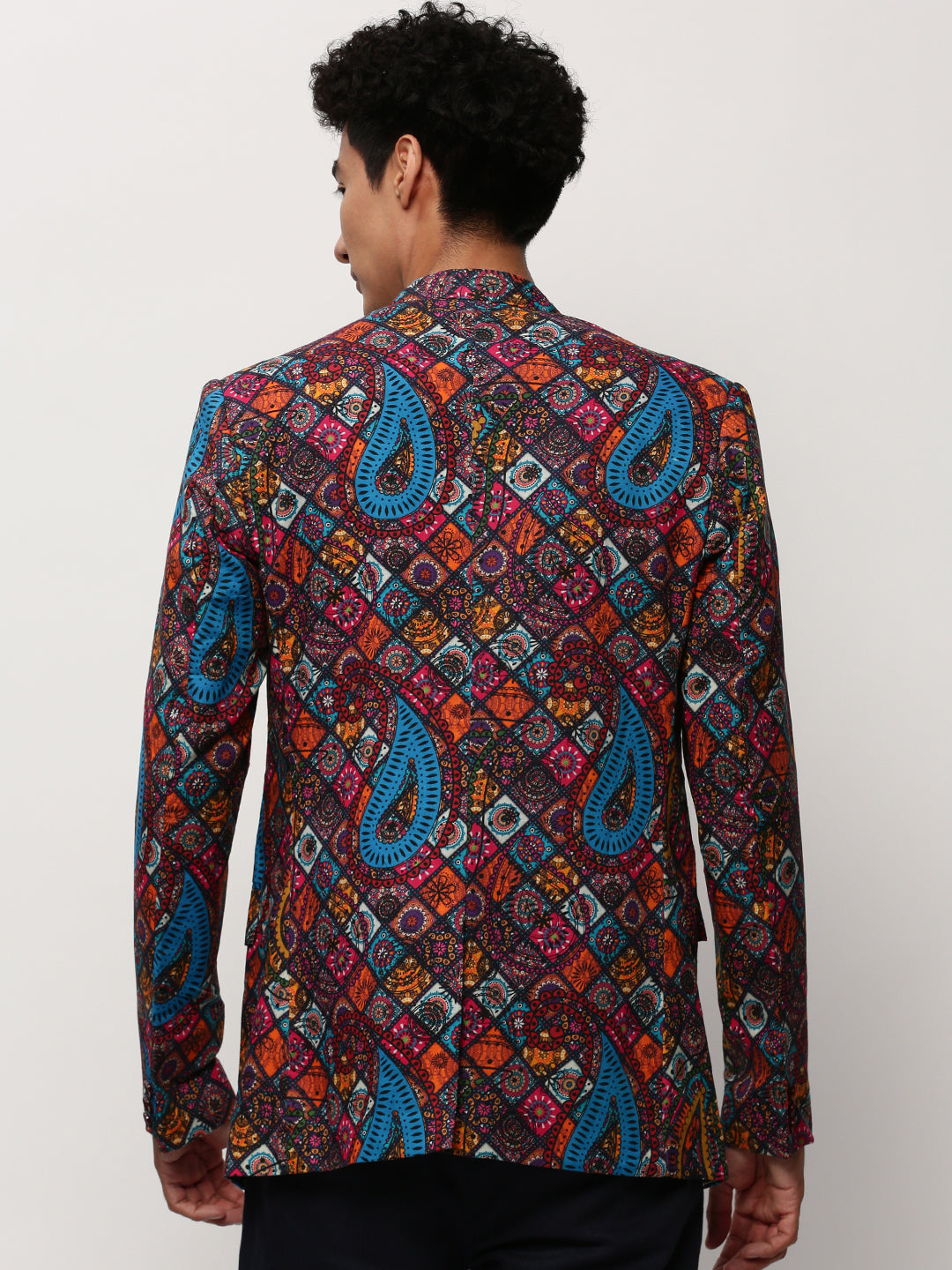 Men Multi Printed Casual Blazers