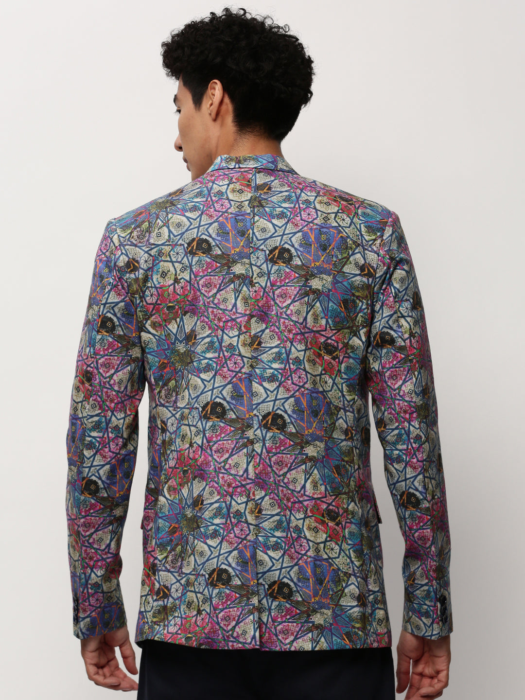 Men Multi Printed Casual Blazers