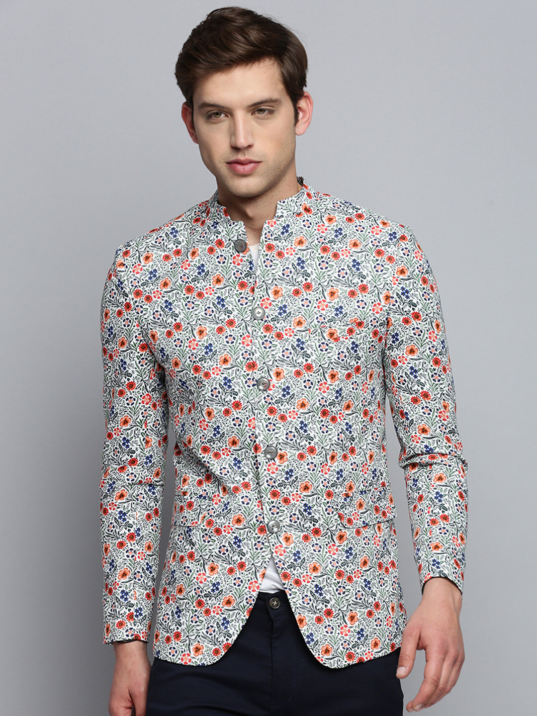 Men Multi Printed Blazer