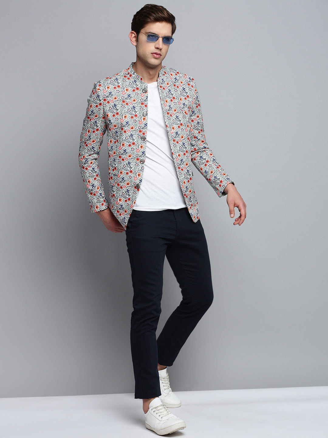 Men Multi Printed Blazer